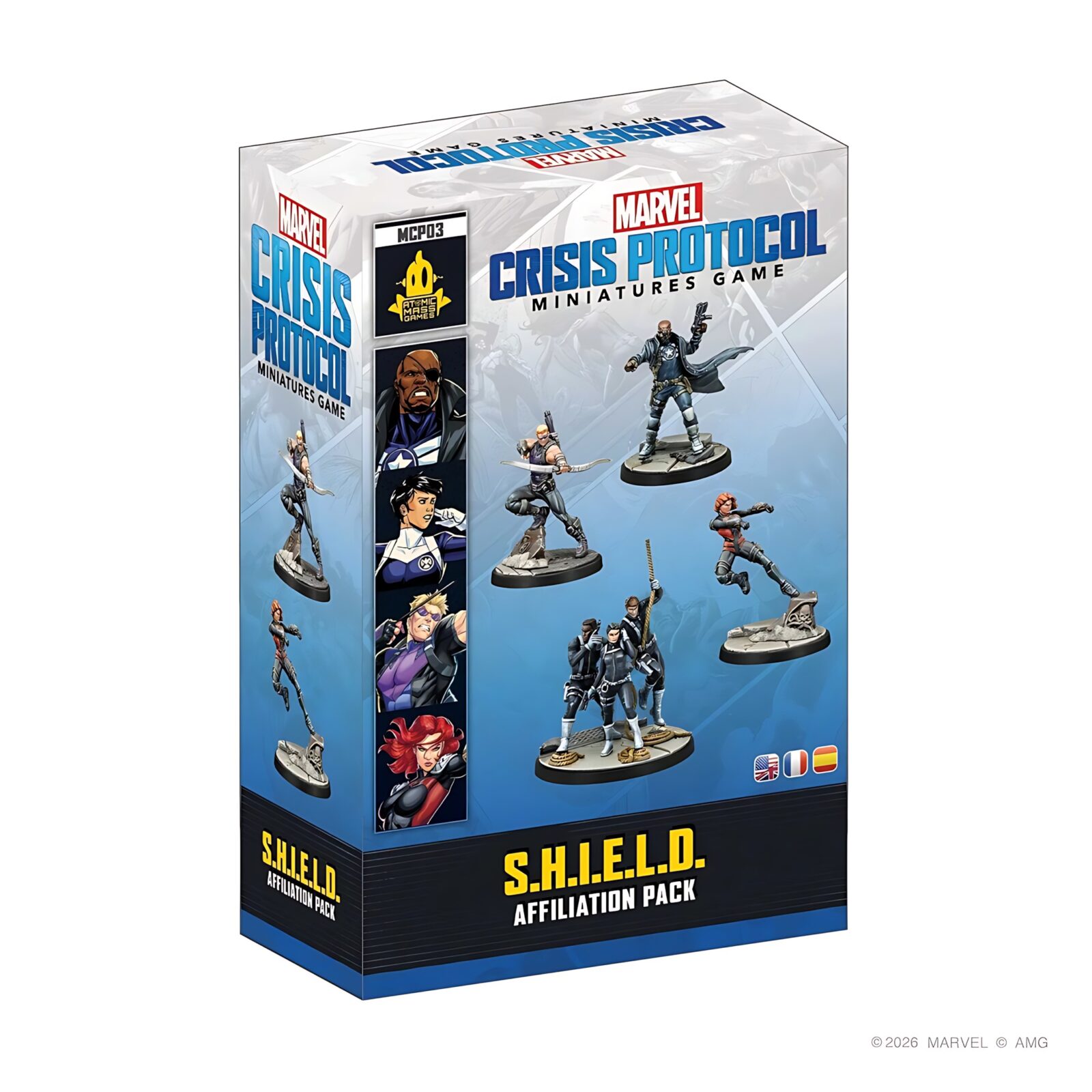 Marvel: Crisis Protocol – S.H.I.E.L.D Affiliation Pack 15 Marvel: Crisis Protocol – S.H.I.E.L.D Affiliation Pack 15