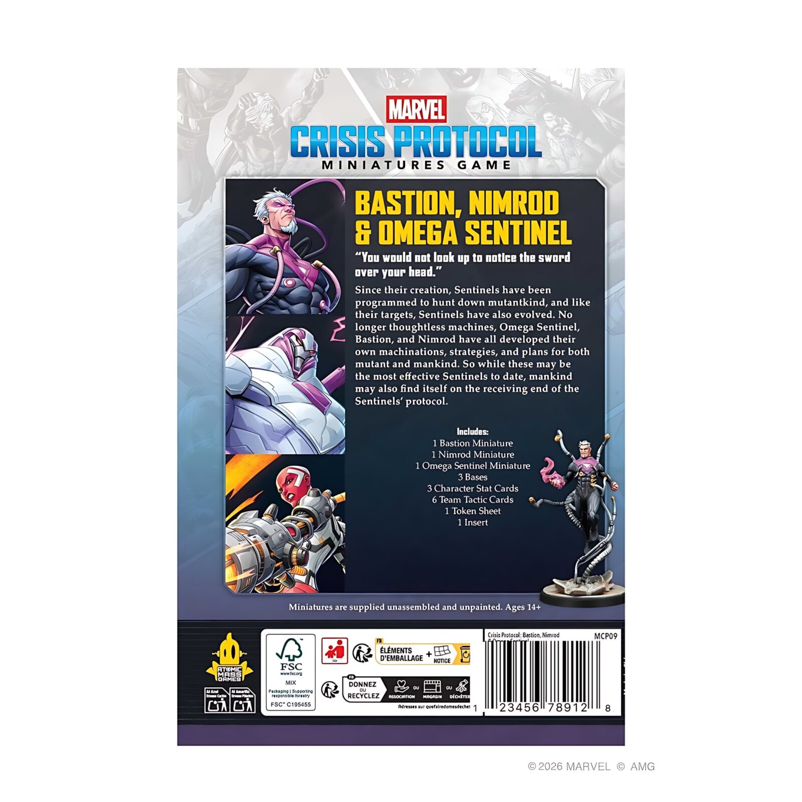 Marvel: Crisis Protocol – Bastion, Nimrod & Omega Sentinel 3 Marvel: Crisis Protocol – Bastion, Nimrod & Omega Sentinel 3