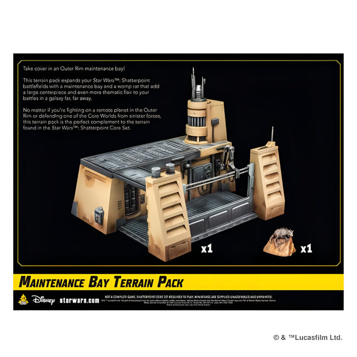 Star Wars: Shatterpoint: Maintenance Bay Terrain Pack