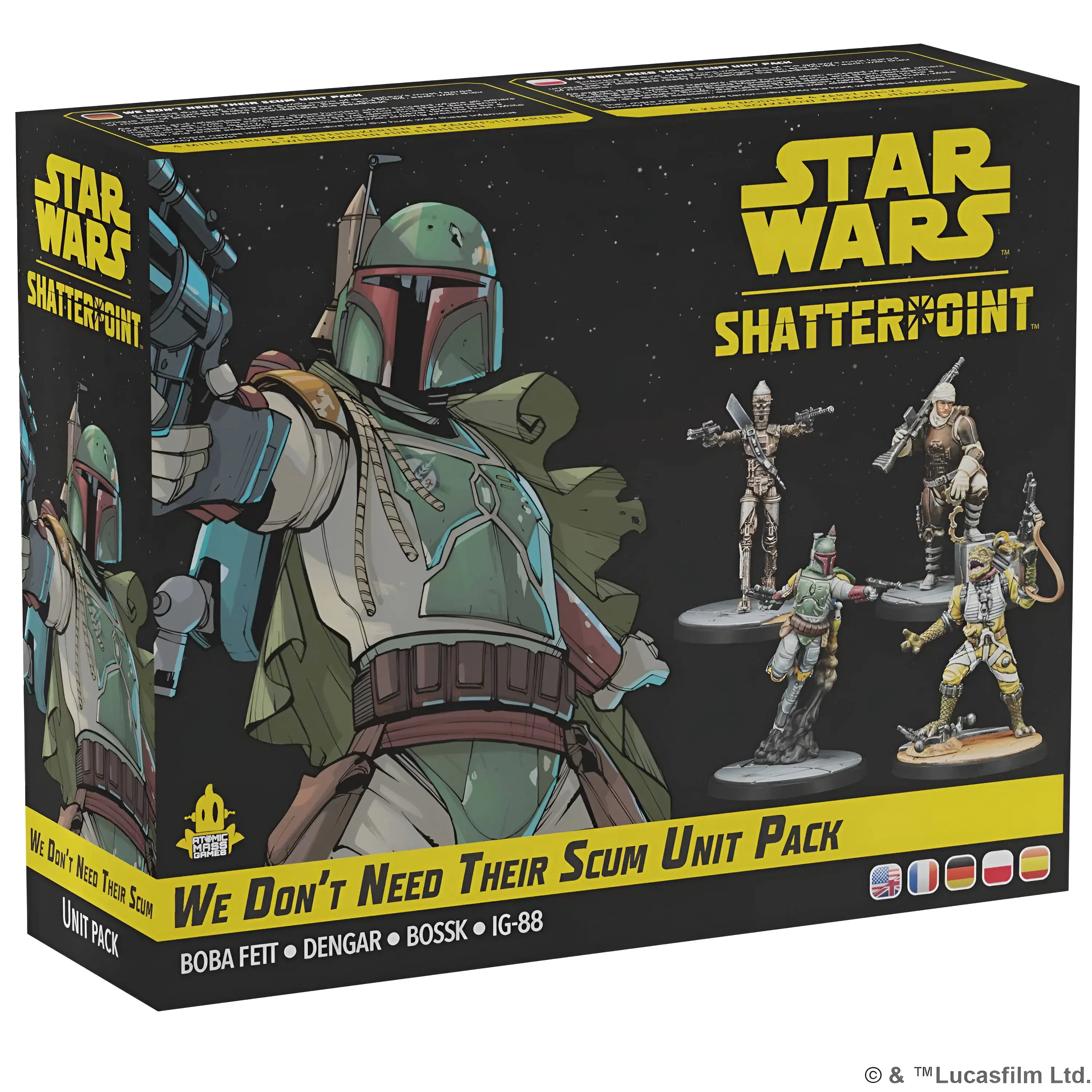 Star Wars: Shatterpoint: We Don’t Need Their Scum Squad Pack 3