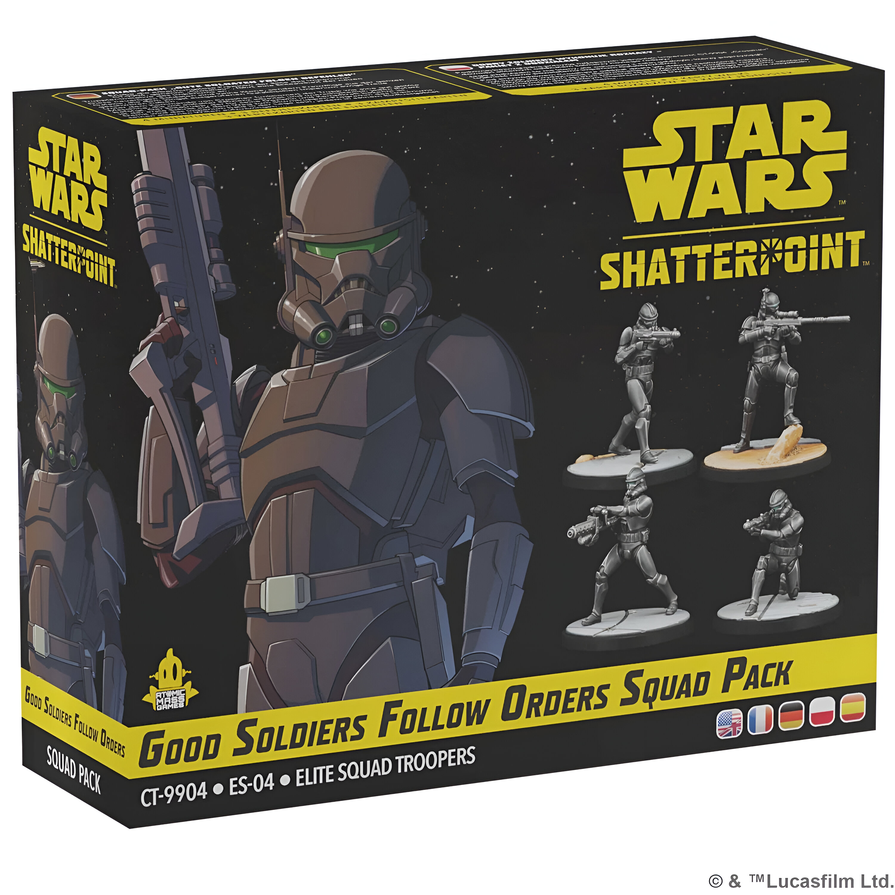 Star Wars: Shatterpoint: Good Soldiers Follow Orders Squad Pack