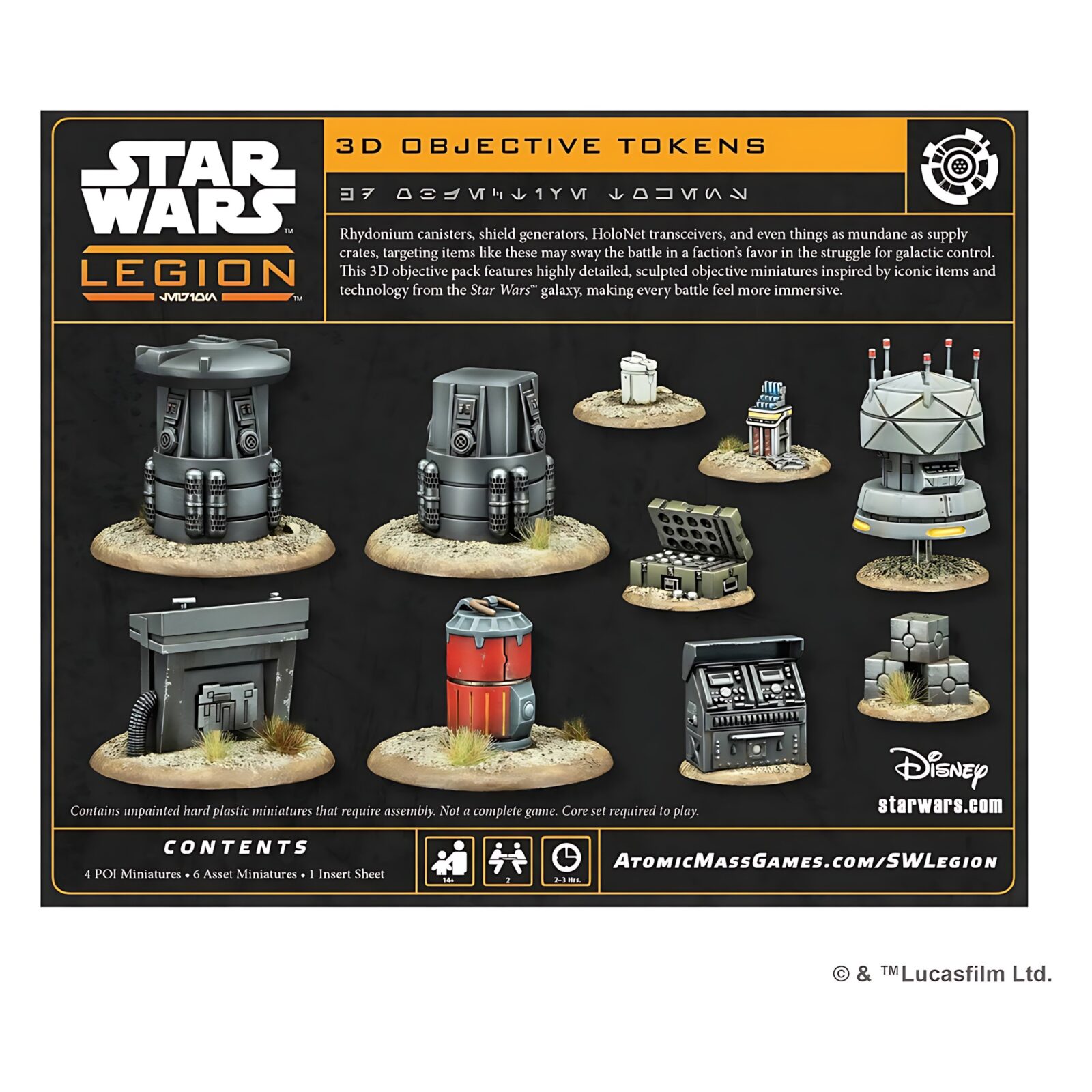 Star Wars: Legion – 3D Objective Tokens 3