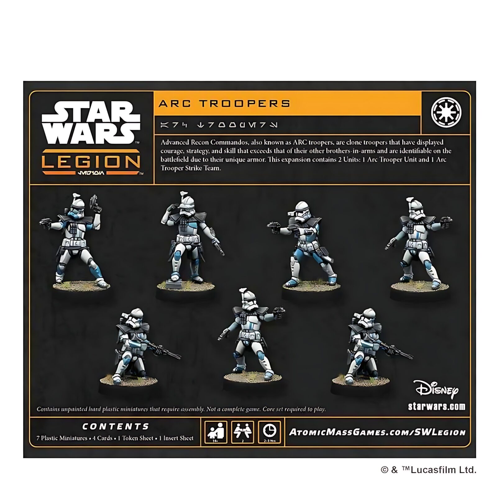 Star Wars: Legion – ARC Troopers Unit Expansion 17 Star Wars: Legion – ARC Troopers Unit Expansion 17