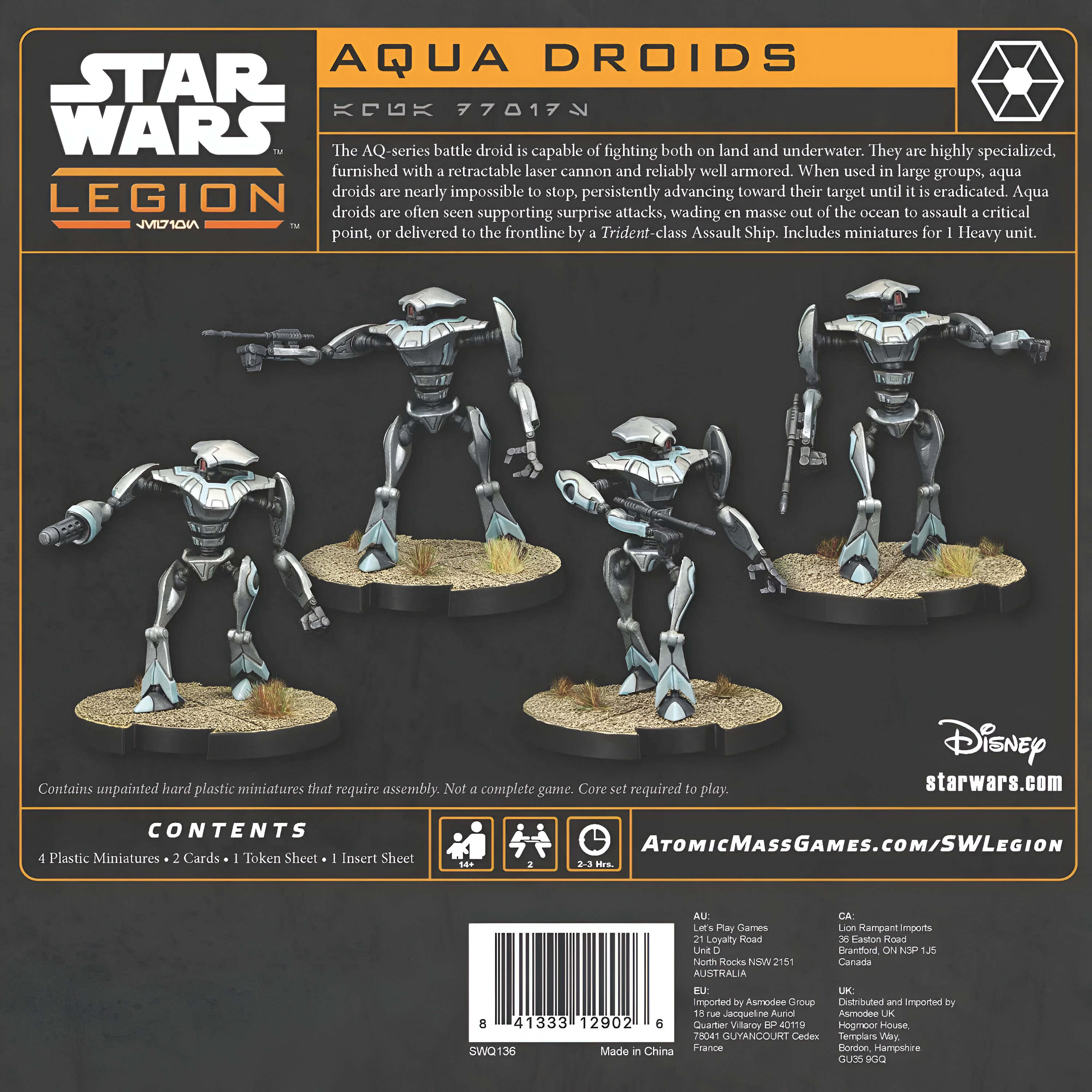 Star Wars Legion: Aqua Droids Expansion