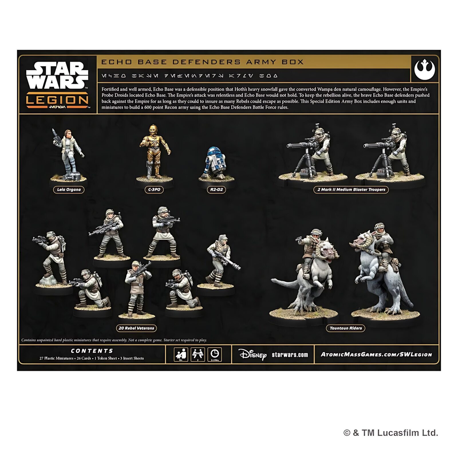 Star Wars: Legion – Echo Base Defenders Special Edition Army Box 3