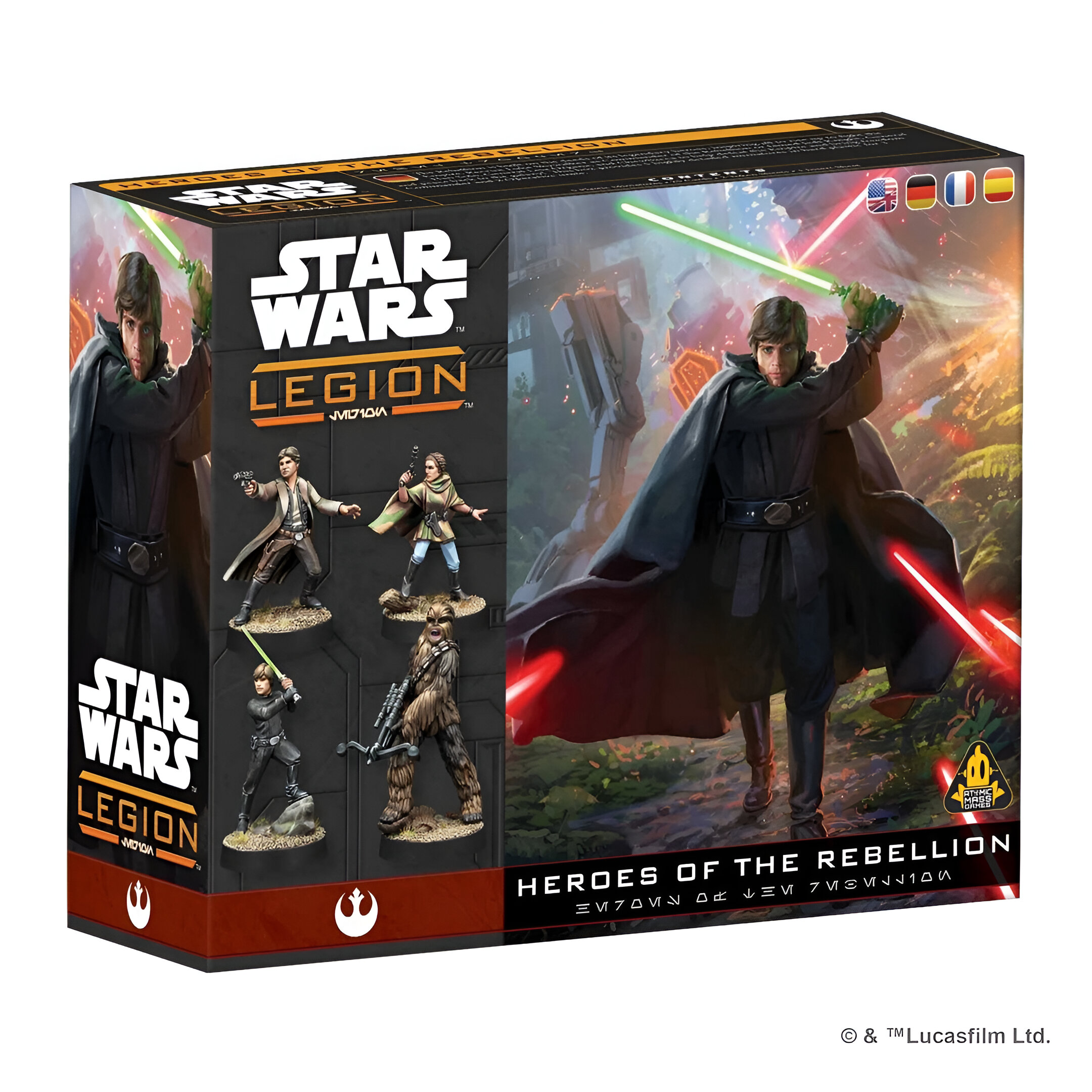 Star Wars: Legion – Heroes of the Rebellion Character Pack 3 Star Wars: Legion – Heroes of the Rebellion Character Pack 3