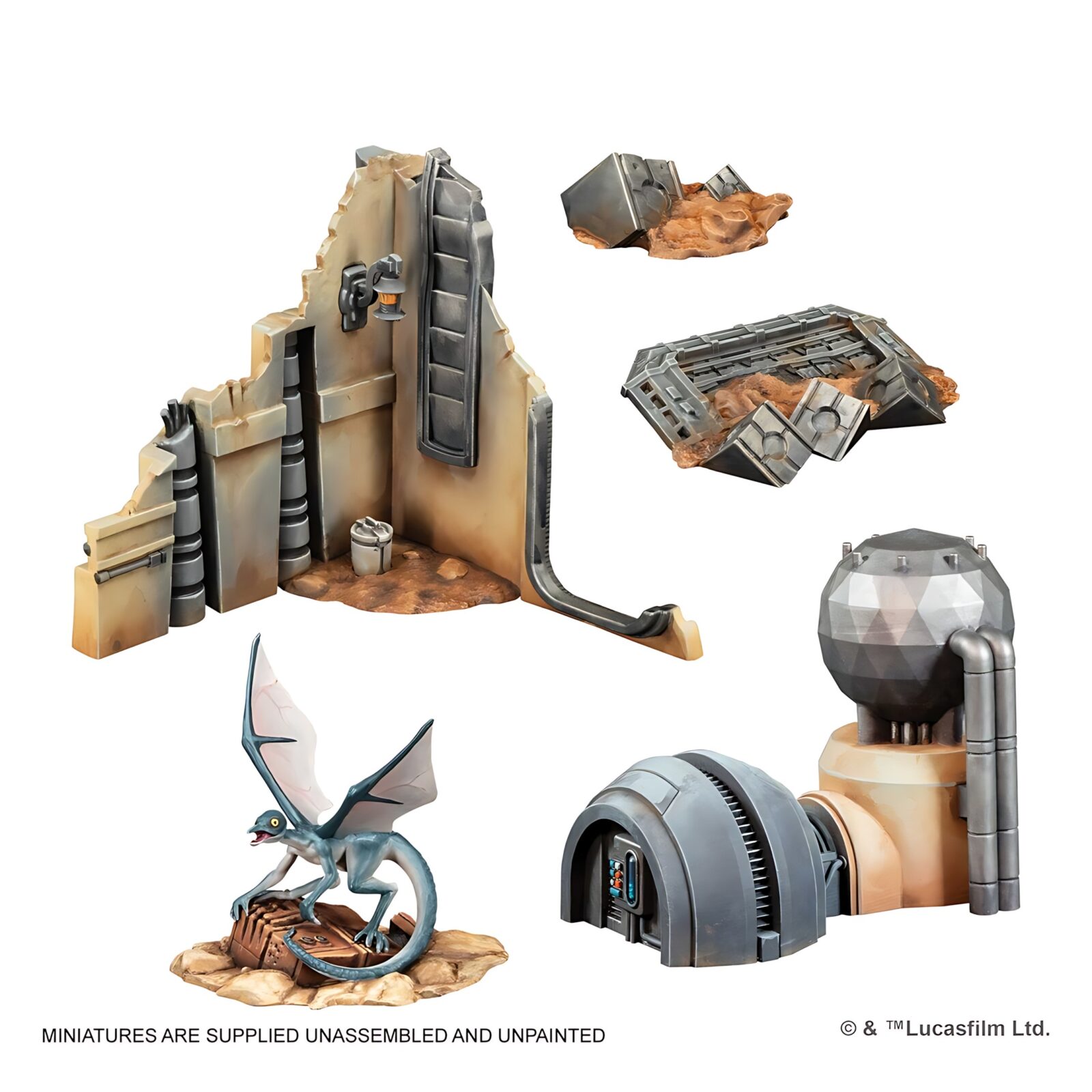 Star Wars: Legion Galactic Battlefield Terrain Starter Set 3
