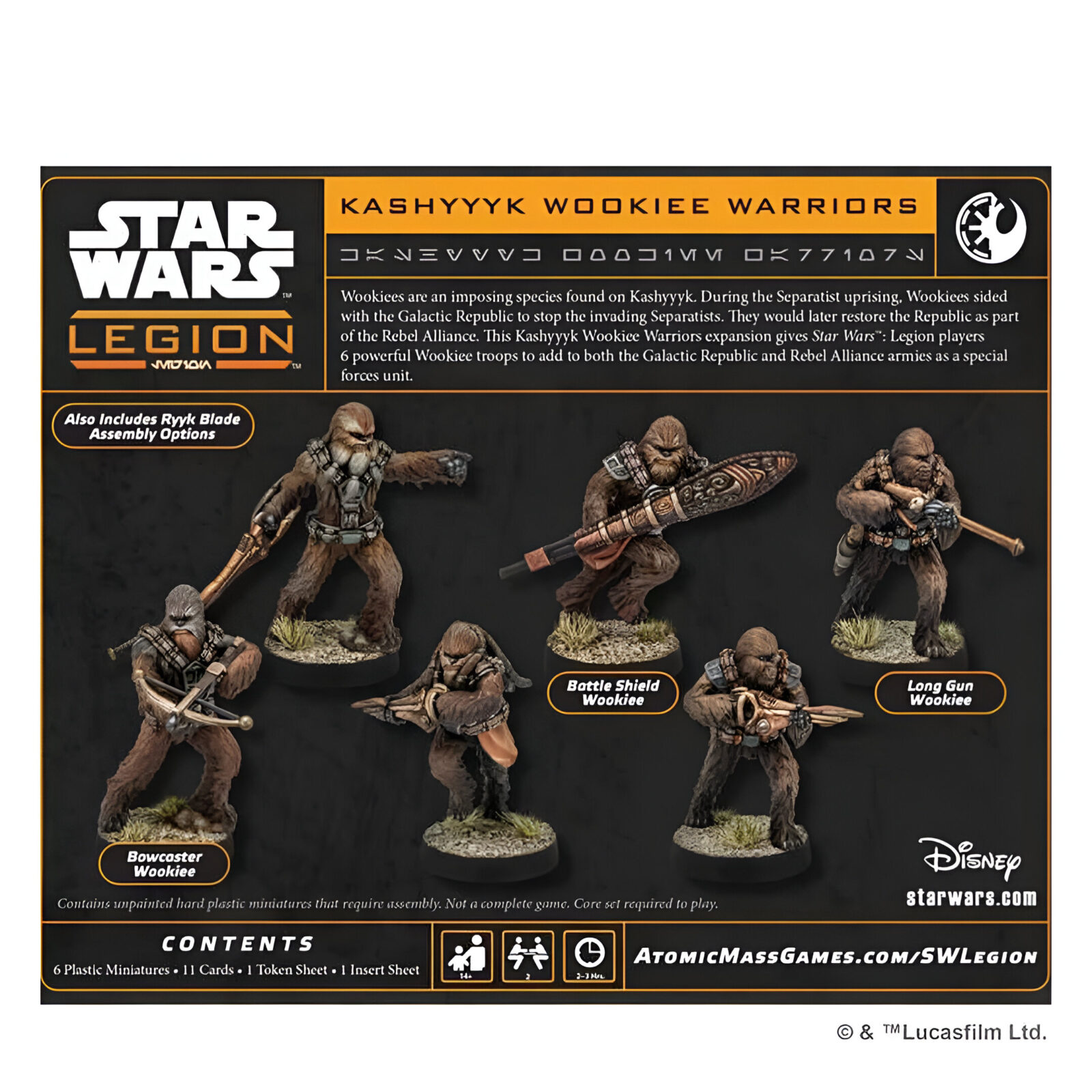 Star Wars: Legion – Kashyyyk Wookiee Warriors Unit Expansion 3