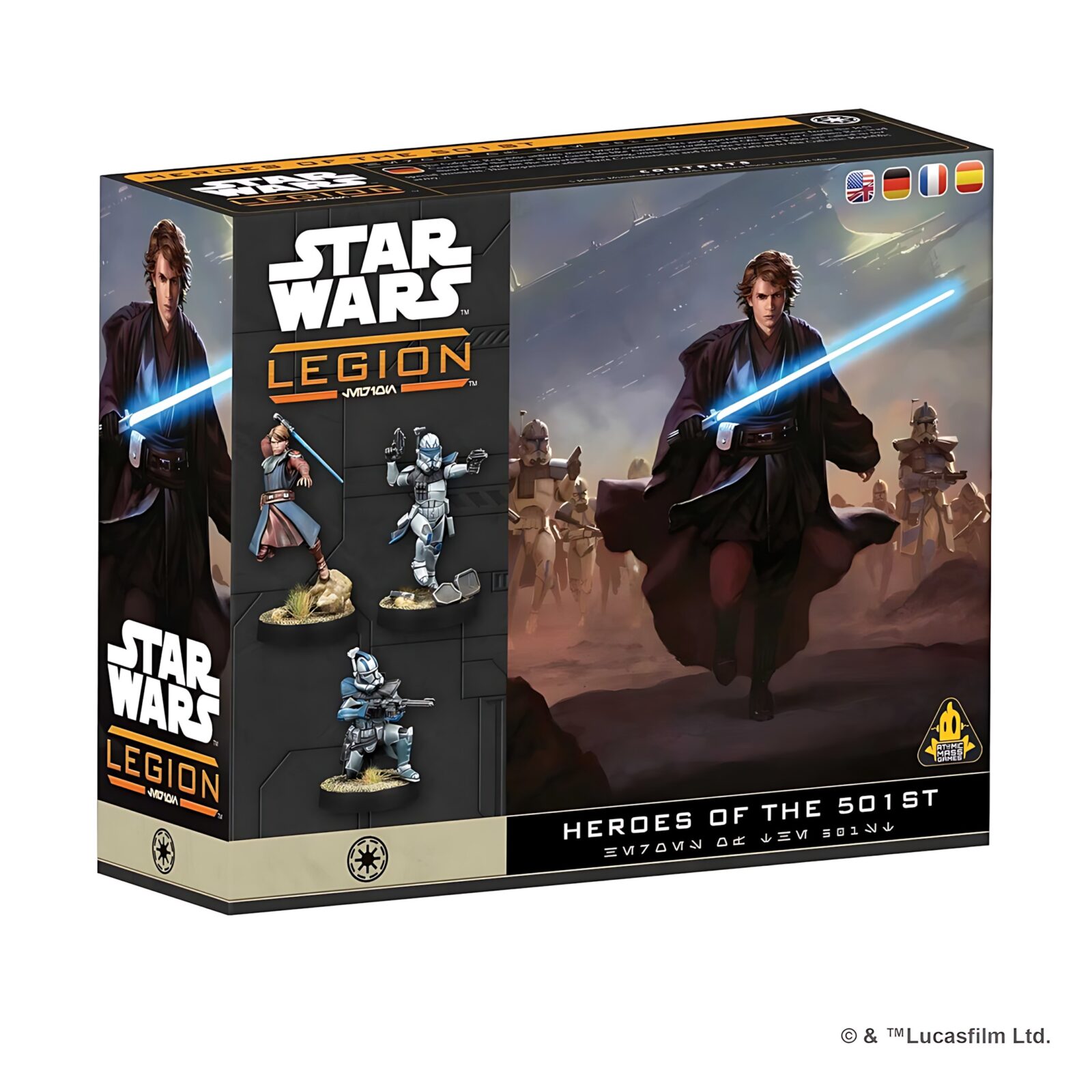 Star Wars: Legion Heroes of the 501st Character Pack