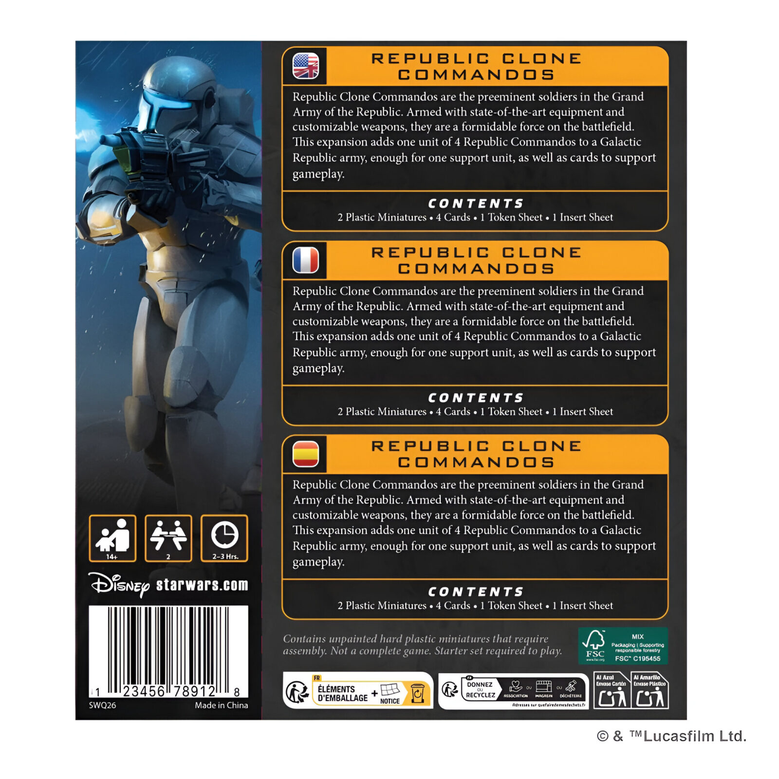 Star Wars: Legion Republic Clone Commandos 3