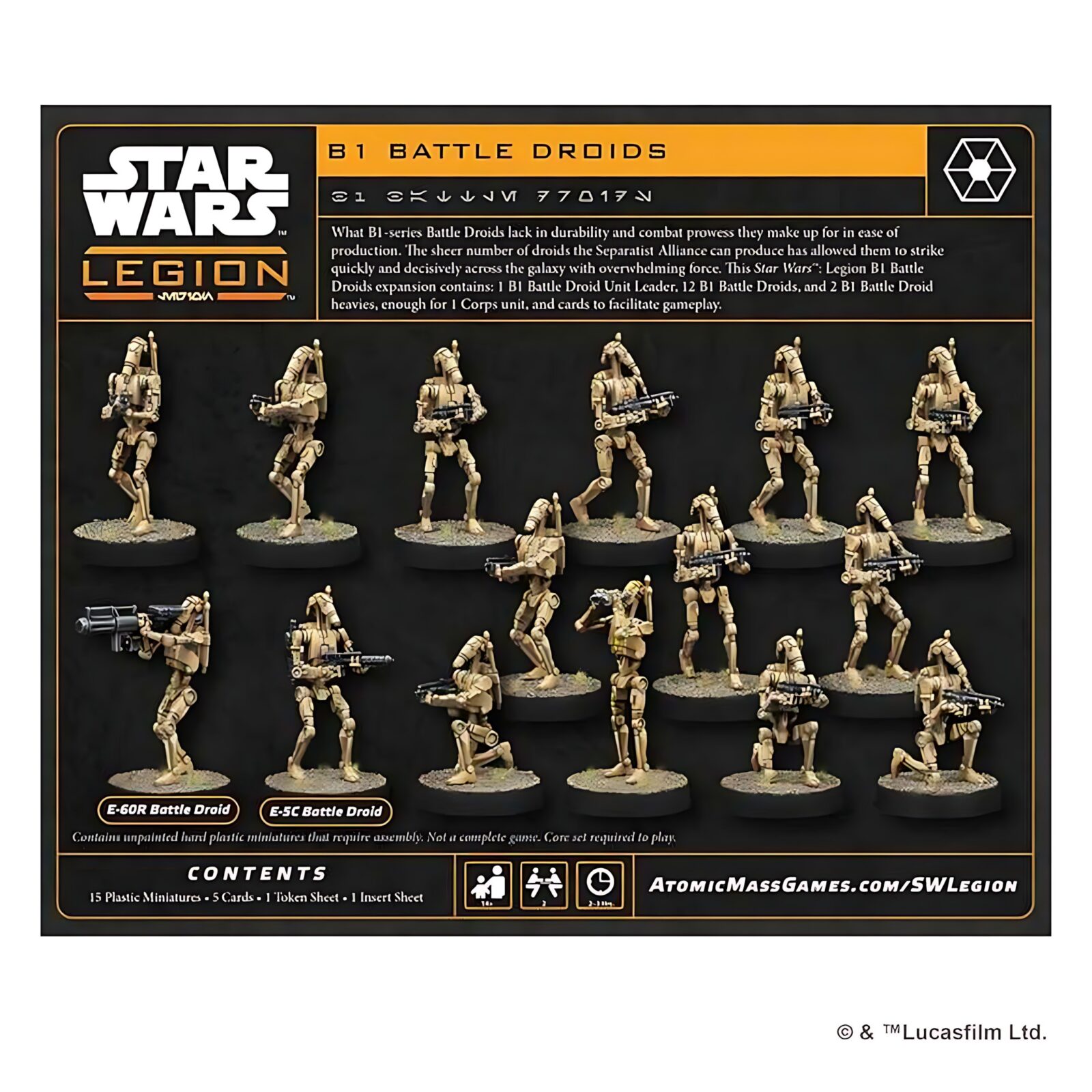 Star Wars: Legion – B1 Battle Droids 3 Star Wars: Legion – B1 Battle Droids 3