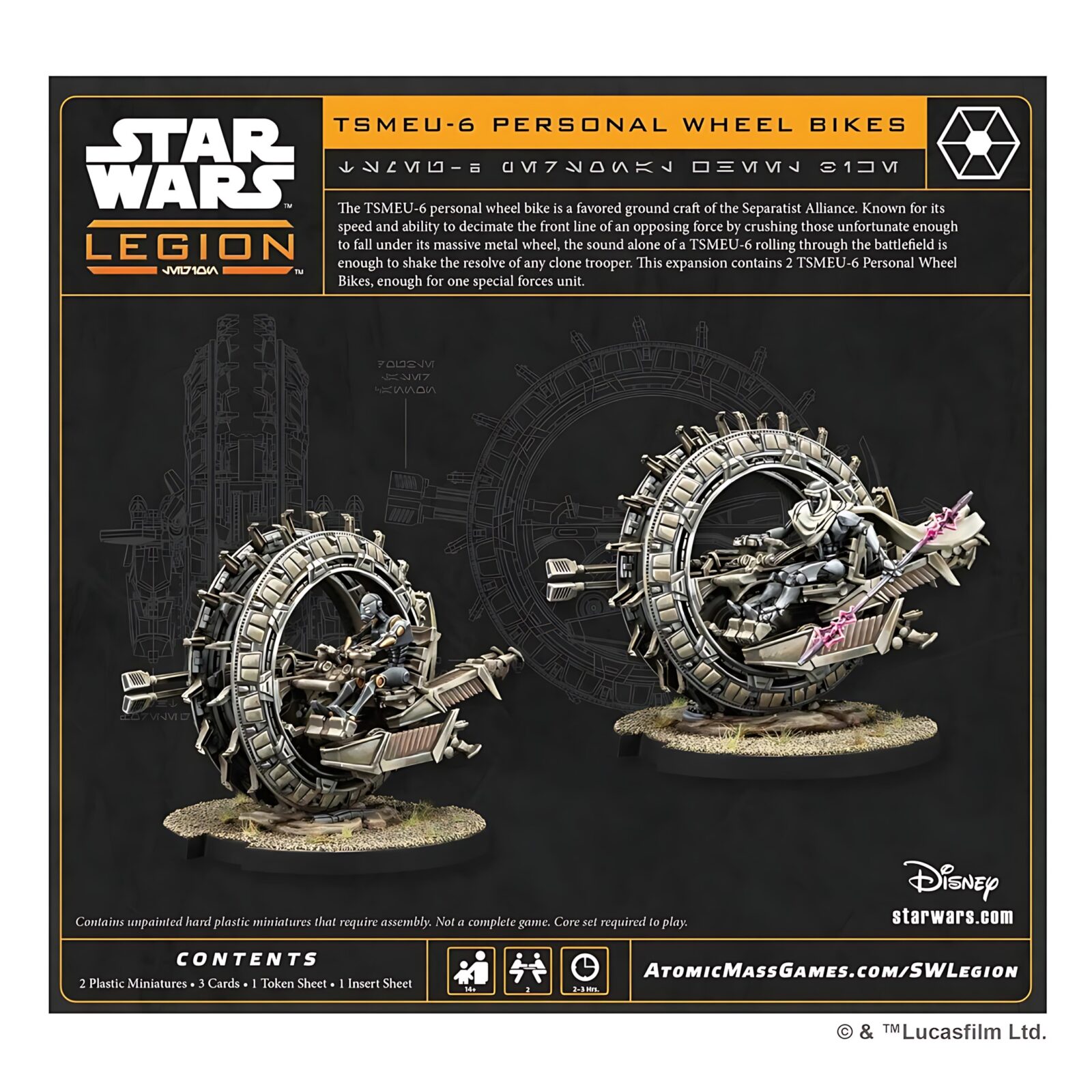 Star Wars: Legion TSMEU-6 Personal Wheel Bike 3 Star Wars: Legion TSMEU-6 Personal Wheel Bike 3