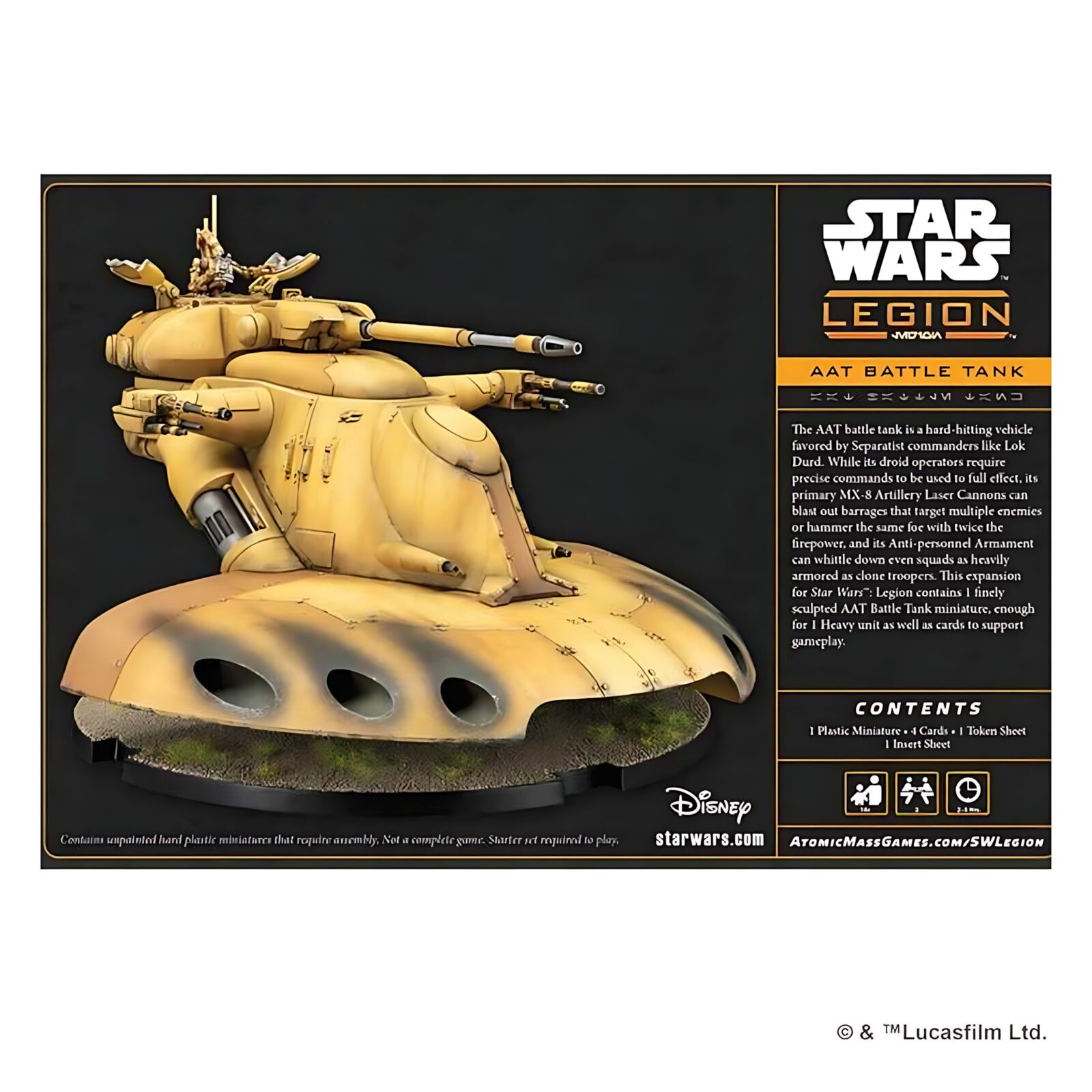 Star Wars: Legion AAT Battle Tank 3