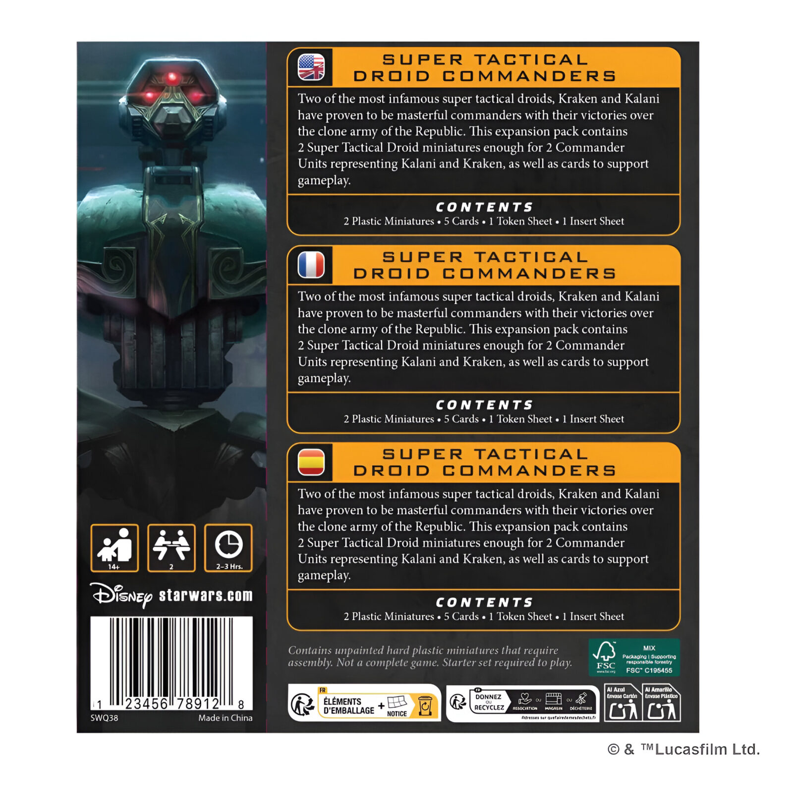 Star Wars: Legion Super Tactical Droids 3