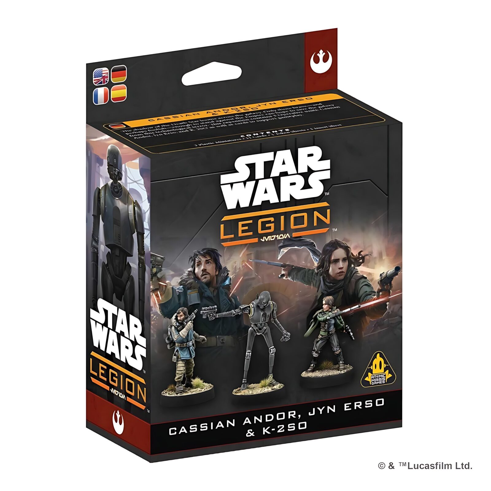 Star Wars: Legion – Cassian Andor, Jyn Erso & K-2SO