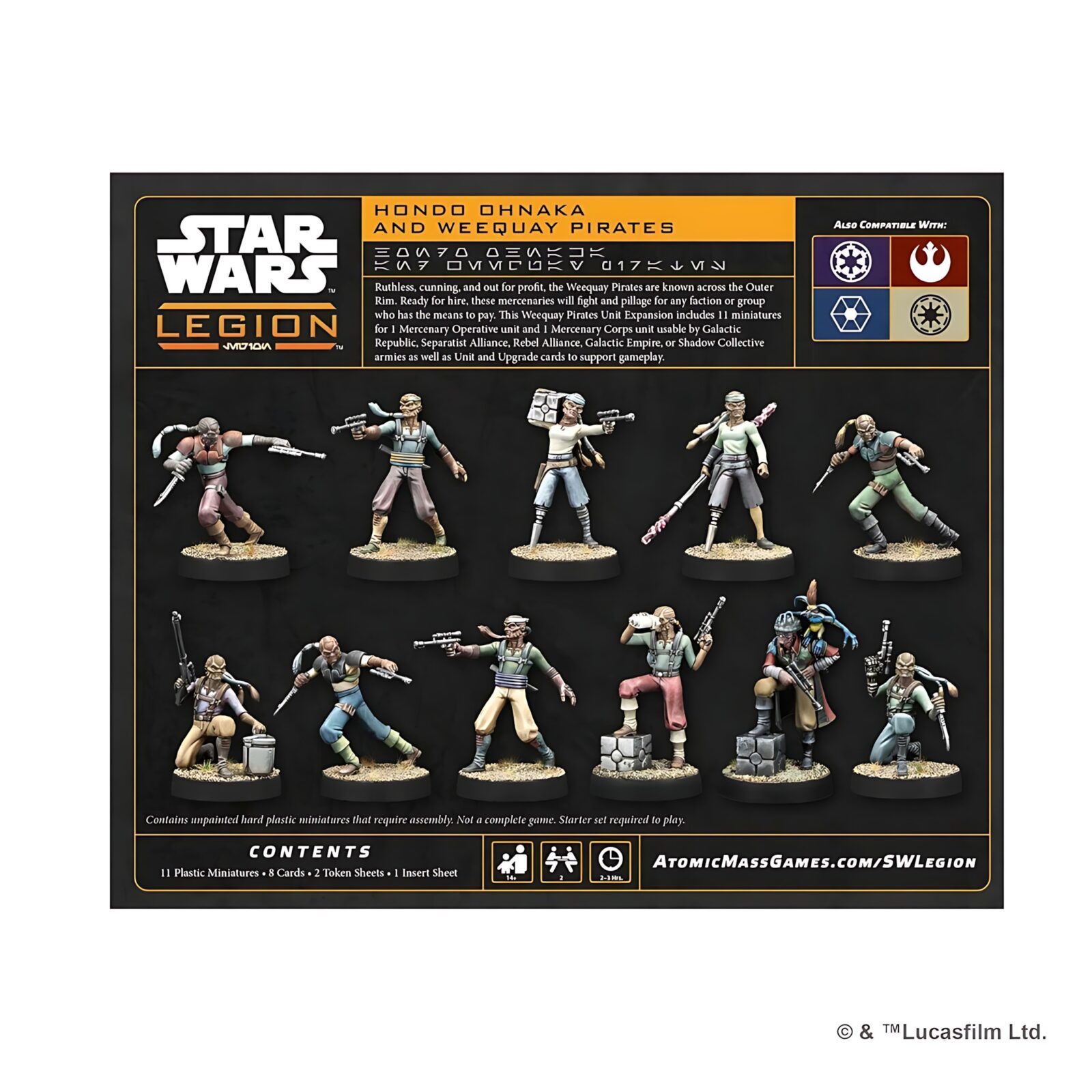 Star Wars: Legion – Hondo Ohnaka & Weequay Pirates 3
