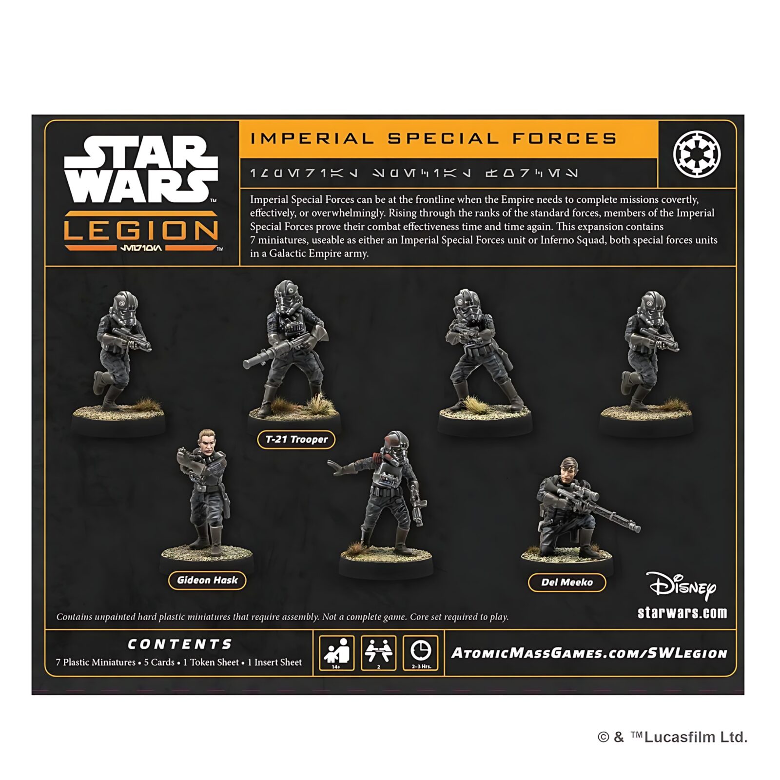 Star Wars: Legion Imperial Special Forces 3
