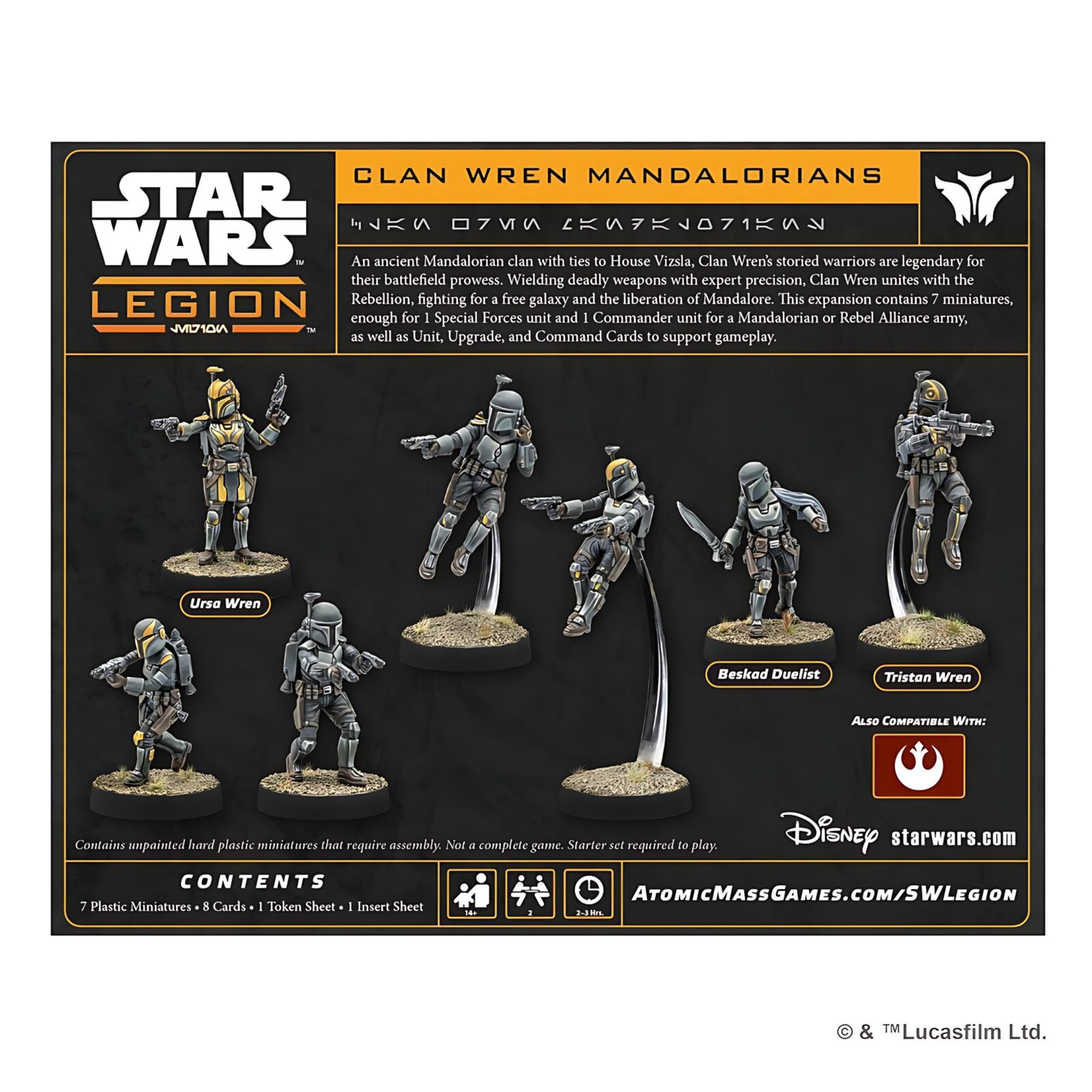 Star Wars: Legion – Clan Wren Mandalorians 3