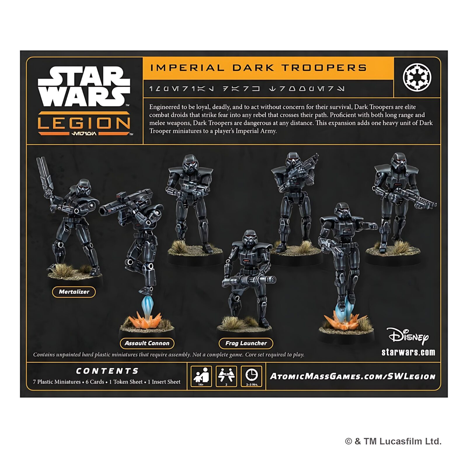 Star Wars: Legion Dark Troopers Unit Expansion 17
