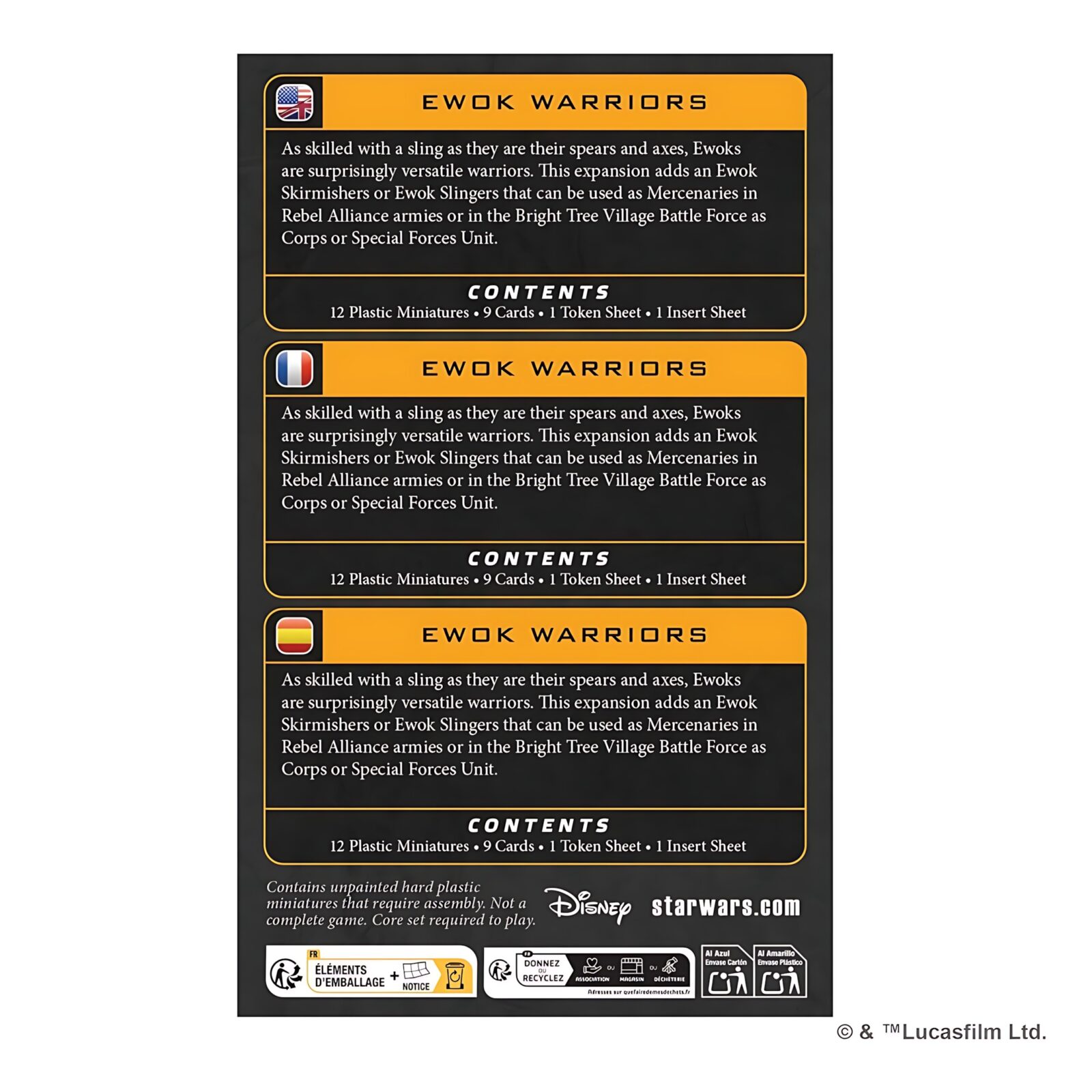 Star Wars: Legion Ewok Warriors Unit Expansion 3