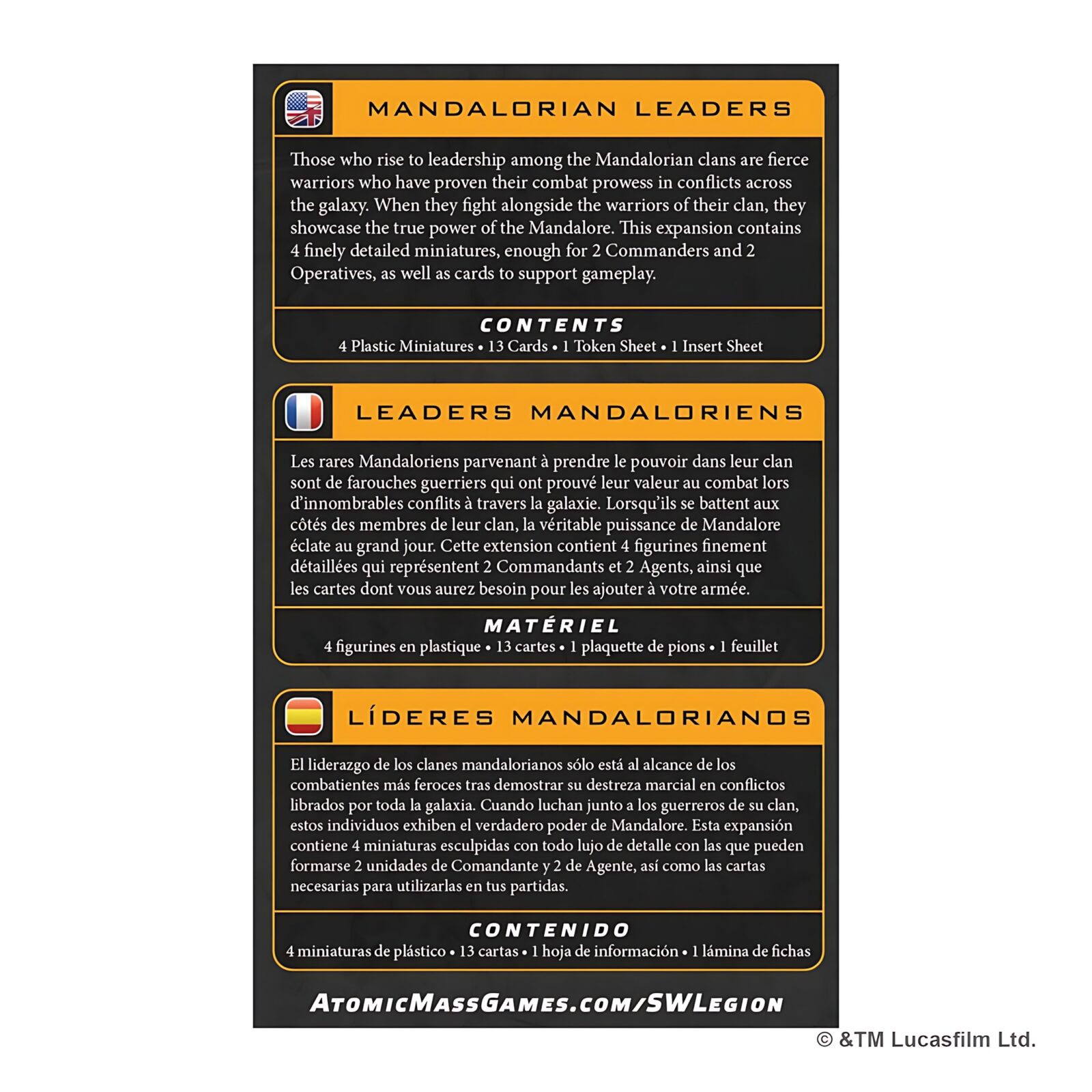 Star Wars: Legion – Mandalorian Leaders 3