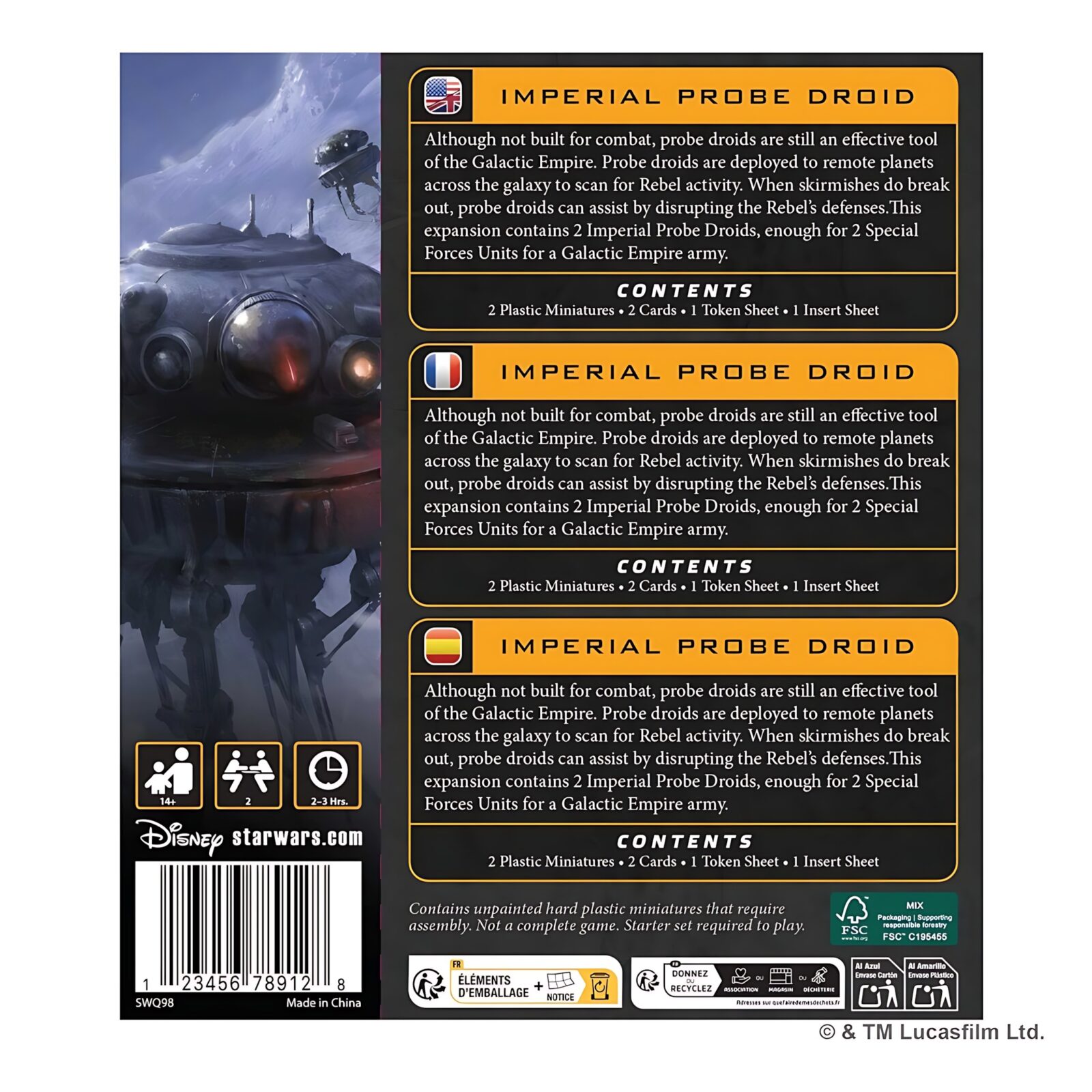 Star Wars: Legion – Imperial Probe Droids 3