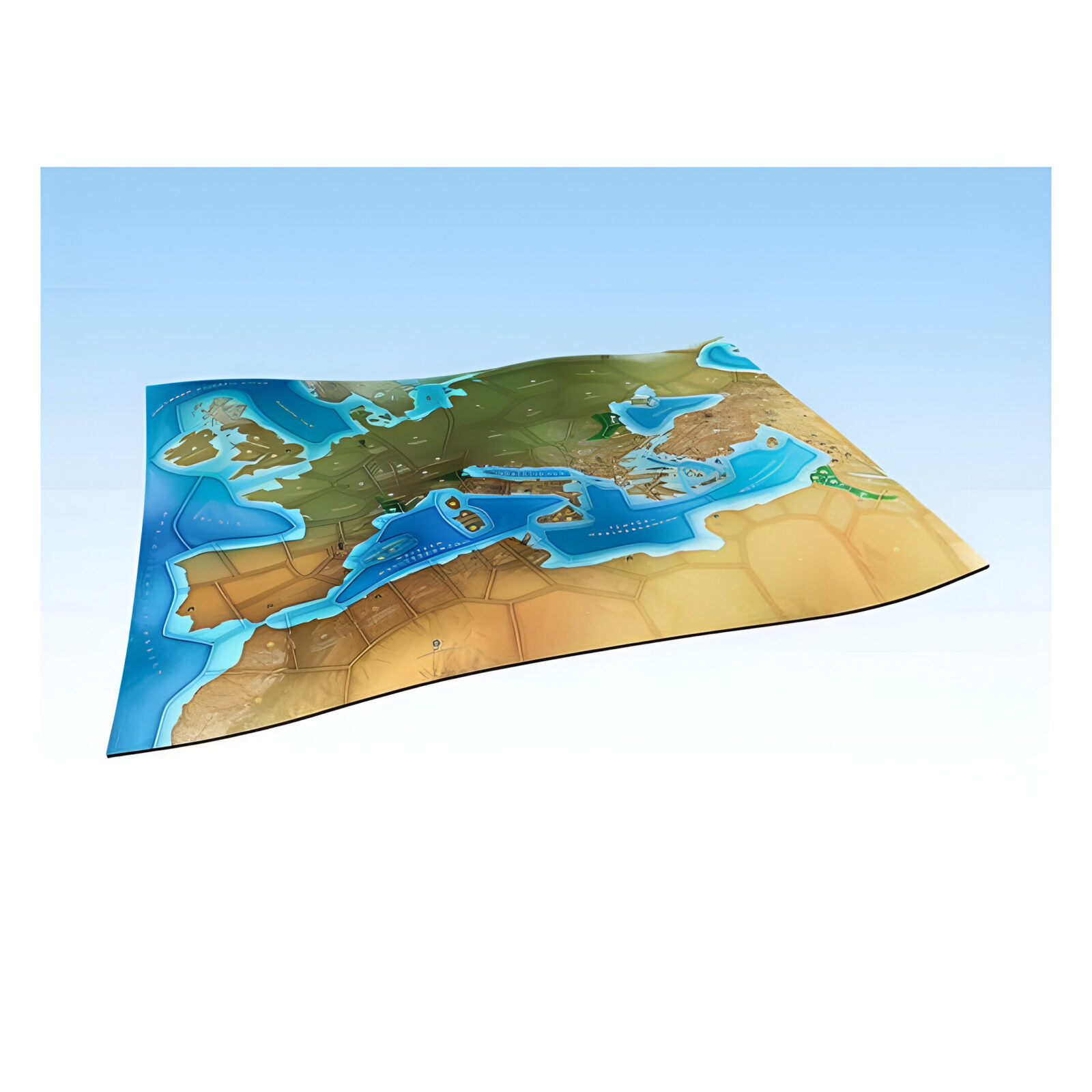 Mega Empires: Deluxe Game Mat – The West