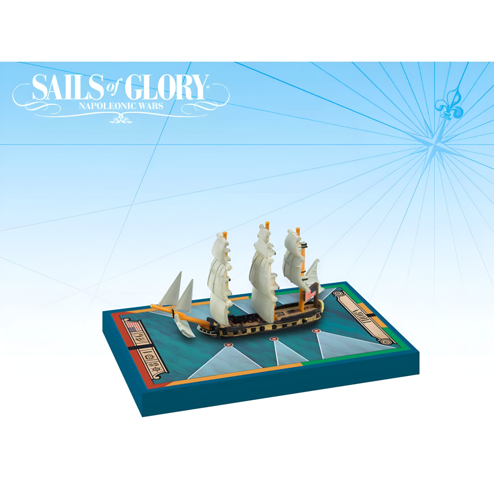 Sails of Glory Ship Pack: Thorn 1779 / USS Atlanta 1781 15