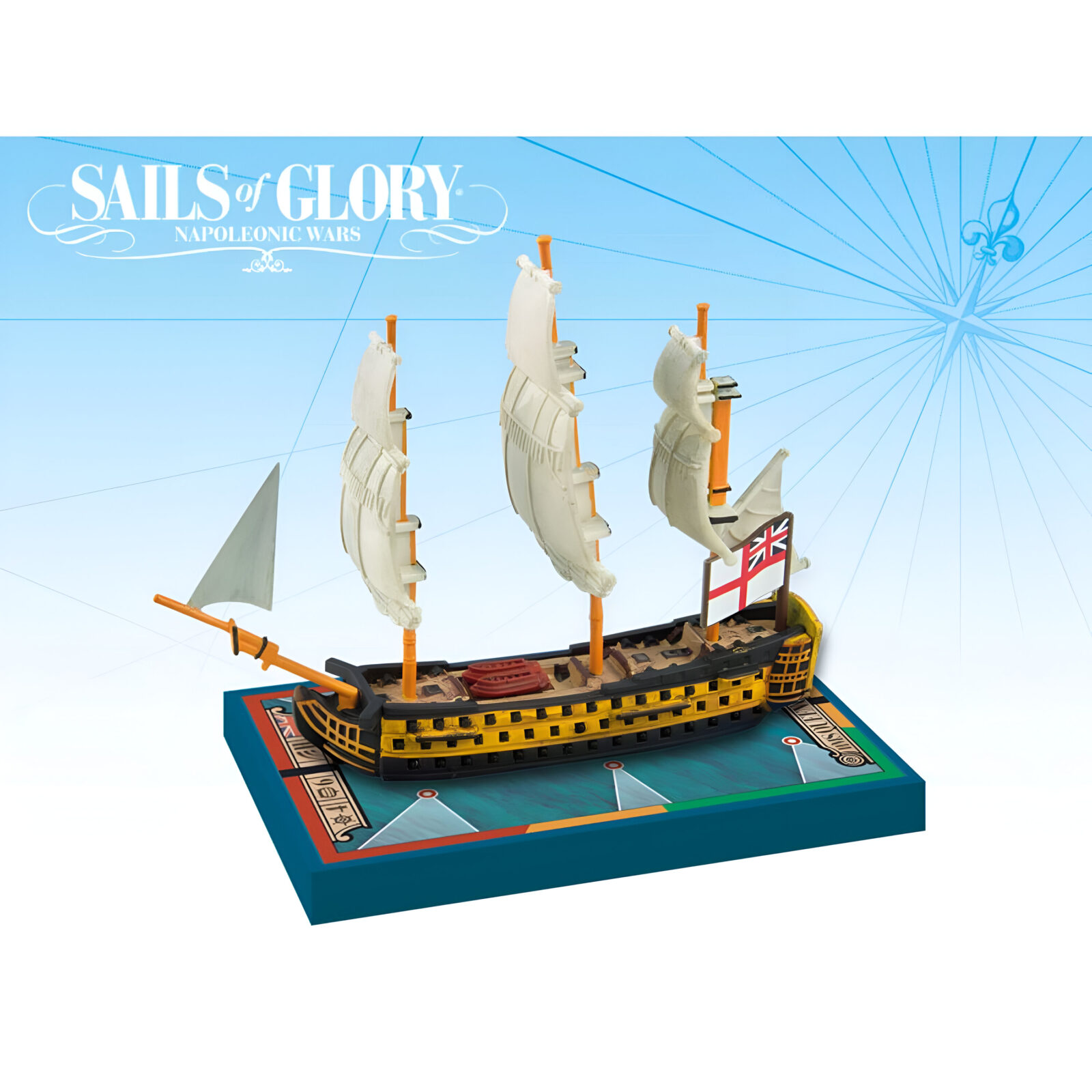 Sails of Glory Ship Pack: HMS Queen Charlotte 1790 / HMS Ville de Paris 1795 Sails of Glory Ship Pack: HMS Queen Charlotte 1790 / HMS Ville de Paris 1795