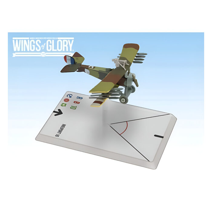 Wings of Glory WW1: Nieuport 16 Airplane Pack (Escadrille Lafayette)