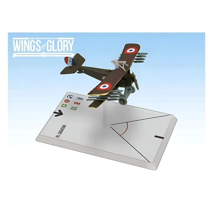 Wings of Glory WW1: Nieuport 16 Airplane Pack (De Guibert) 3