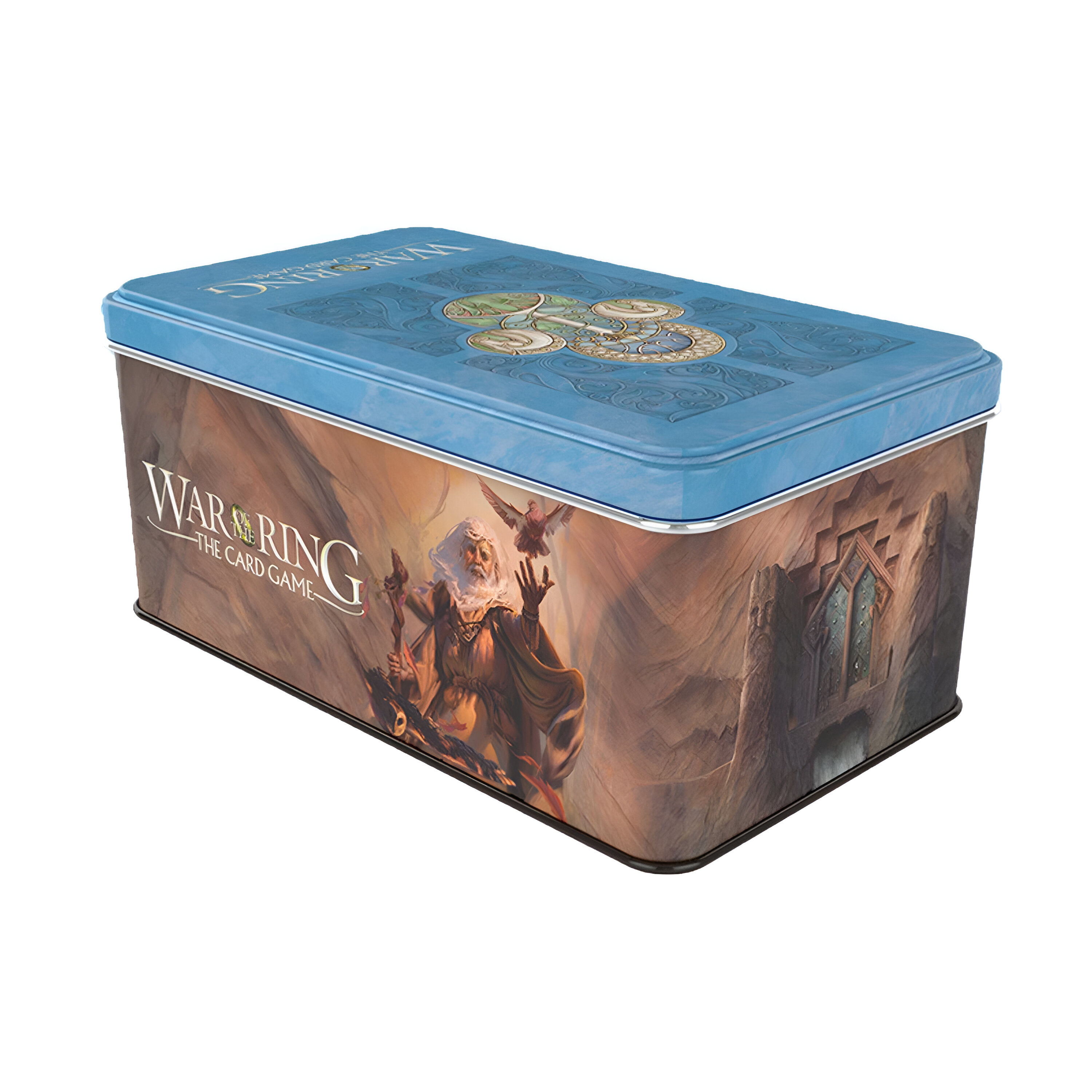 War of the Ring The Card Game: Free Peoples – Card Box and Sleeves (Radagast version)