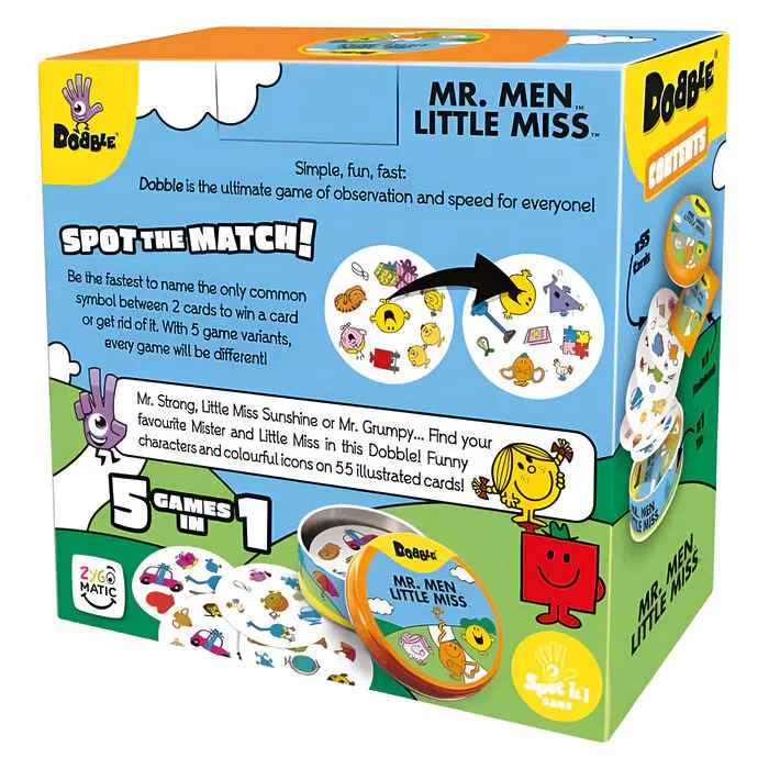 Dobble Mr. Men and Little Miss (Eco Sleeve) 4