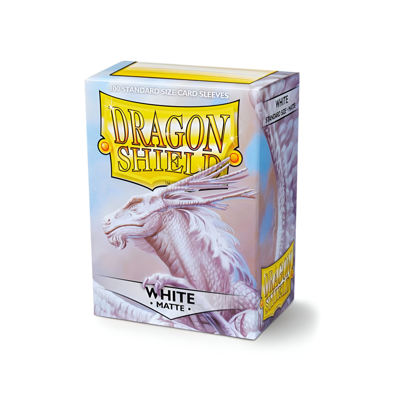 Dragon Shield Matte – White (100 ct. in box)