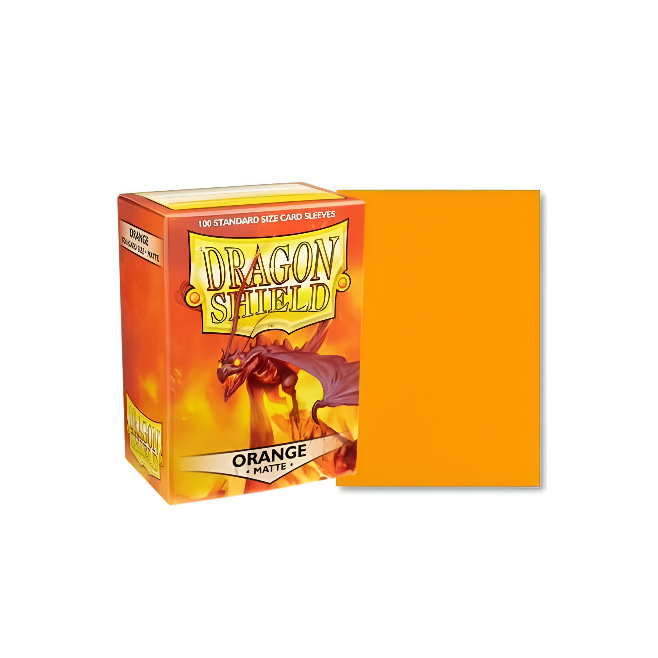 Dragon Shield Matte – Orange (100 ct. in box) 3 Dragon Shield Matte – Orange (100 ct. in box) 3