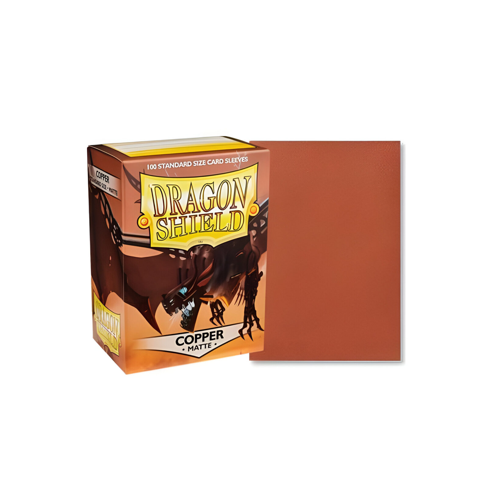 Dragon Shield Matte- Copper (100)