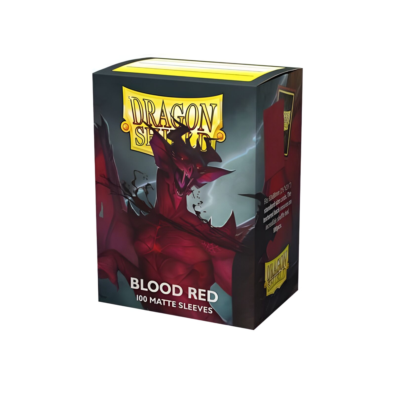 Dragon Shield Matte Sleeves Standard Size- Blood Red (100) Dragon Shield Matte Sleeves Standard Size- Blood Red (100)