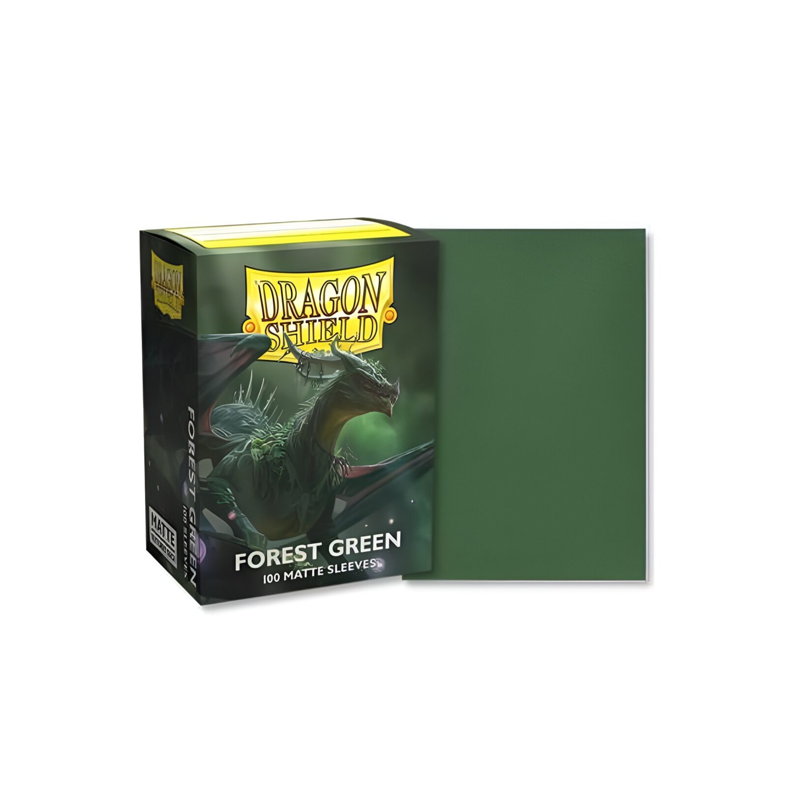 Dragon Shield Matte Sleeves Standard Size- Forest Green (100) Dragon Shield Matte Sleeves Standard Size- Forest Green (100)