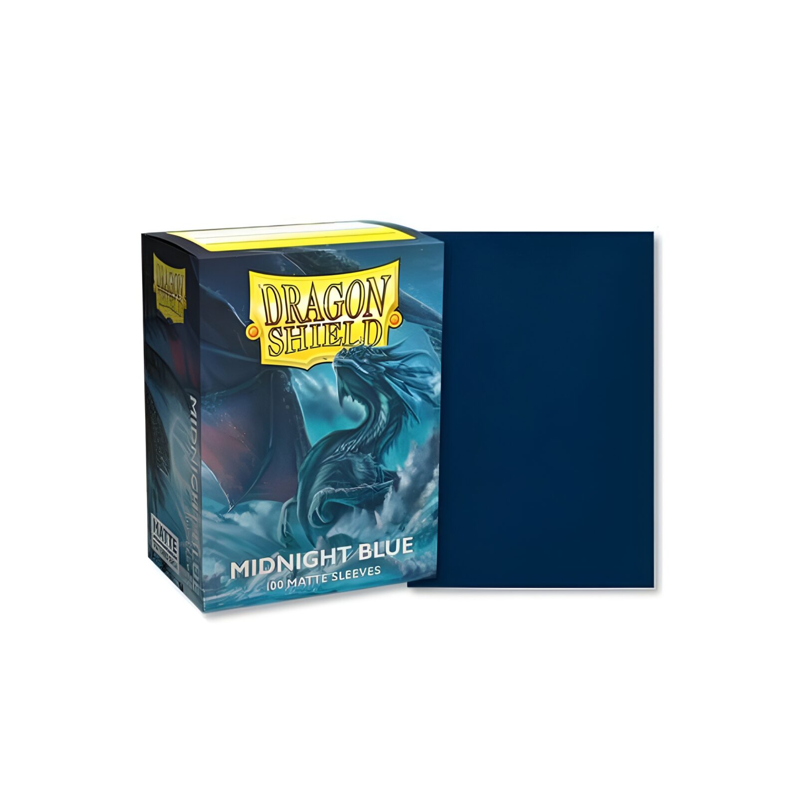 Dragon Shield Matte Sleeves Standard Size- Midnight Blue (100) Dragon Shield Matte Sleeves Standard Size- Midnight Blue (100)