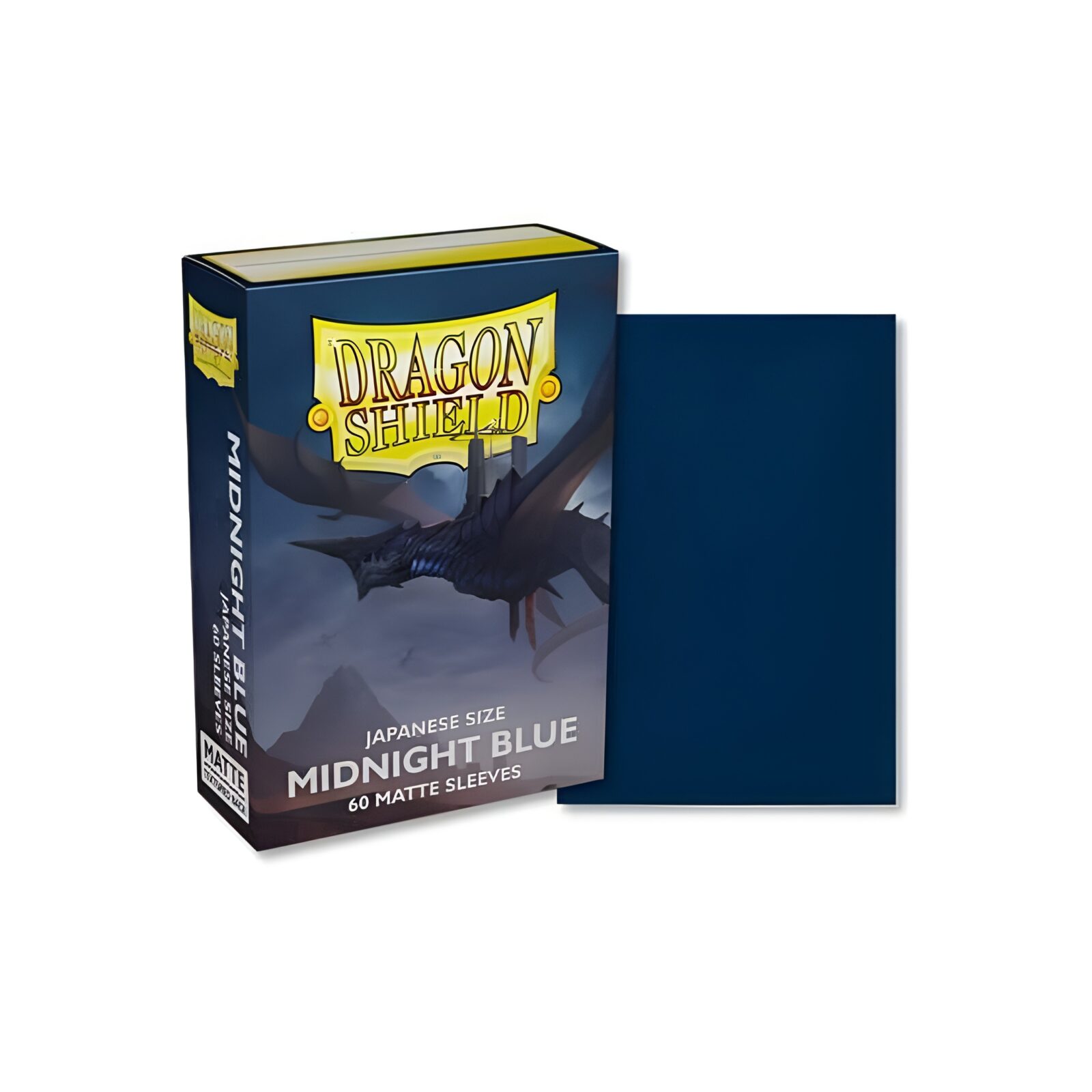 Dragon Shield Matte Sleeves Japanese Size- Midnight Blue (60)