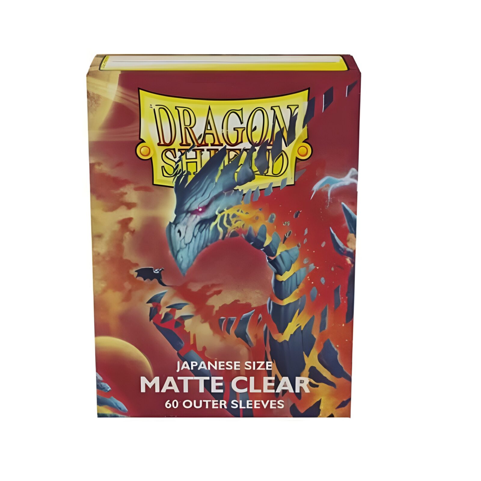 Dragon Shield Japanese Size Matte Outer Sleeves – Clear (60) Dragon Shield Japanese Size Matte Outer Sleeves – Clear (60)