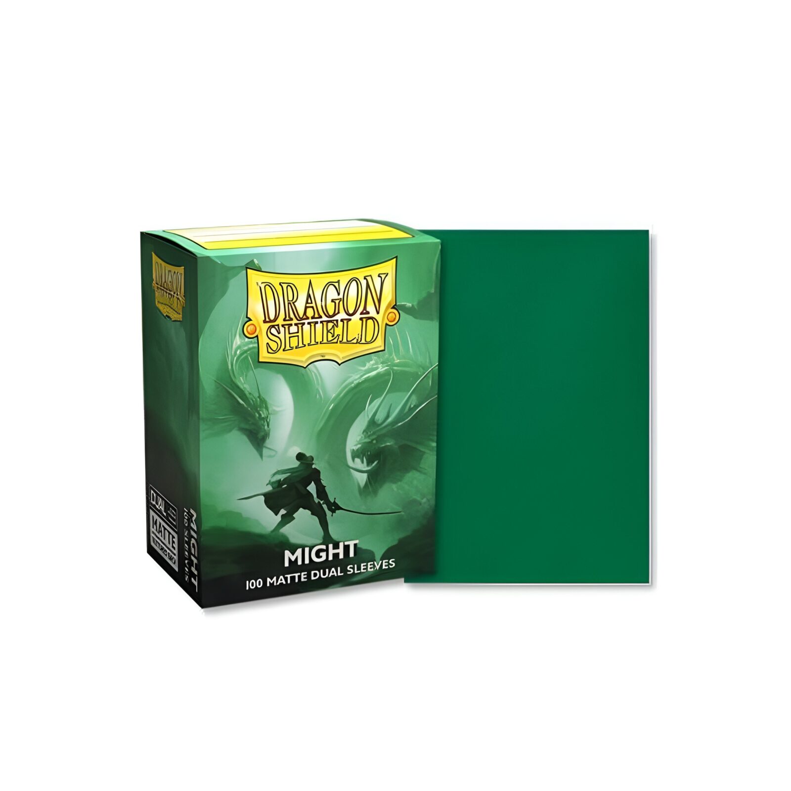 Dragon Shield Matte Dual Sleeves Standard Size- Might (100) Dragon Shield Matte Dual Sleeves Standard Size- Might (100)