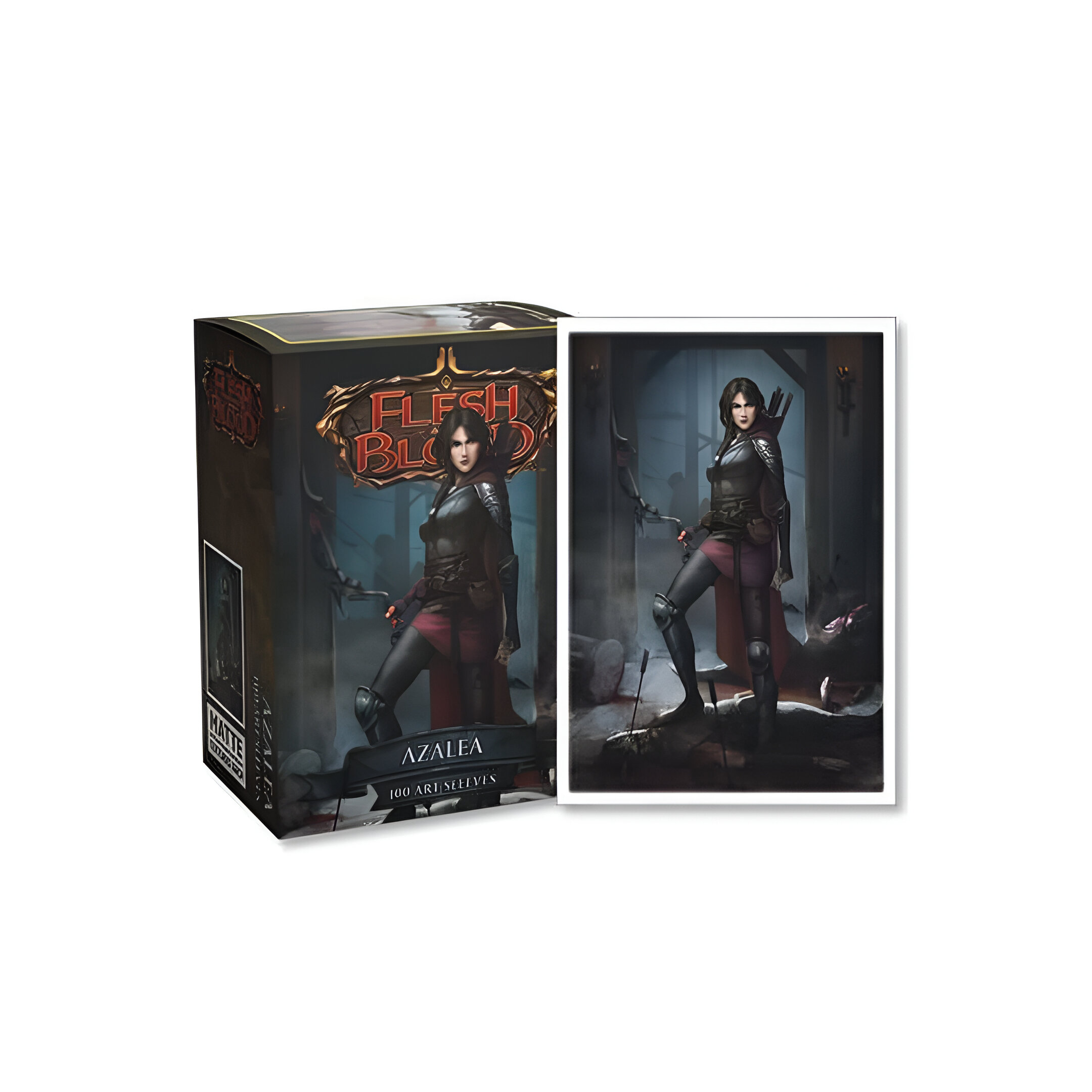 Matte Art Standard Sleeves: Flesh and Blood – Azalea (100 ct.) 3 Matte Art Standard Sleeves: Flesh and Blood – Azalea (100 ct.) 3