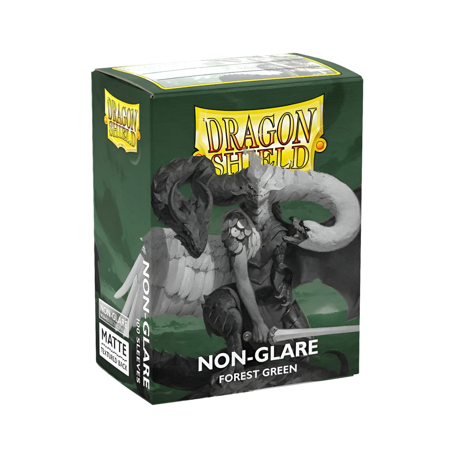 Dragon Shield Matte Non-Glare Sleeves Standard Size – Forest Green (100)