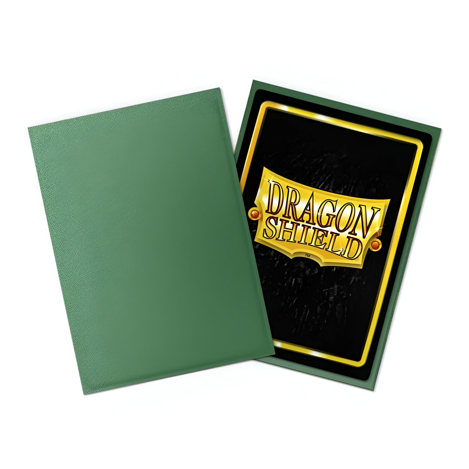 Dragon Shield Matte Non-Glare Sleeves Standard Size – Forest Green (100) 3
