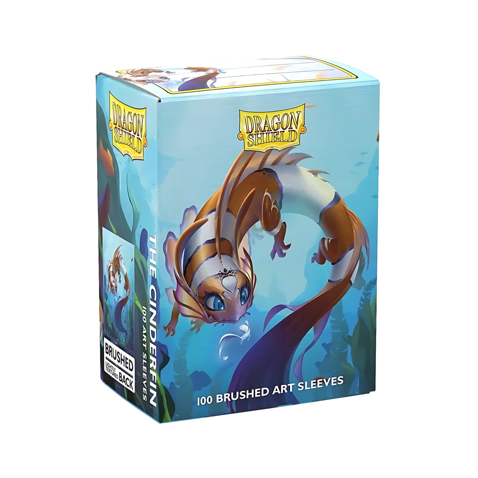 Dragon Shield The Cinderfin Brushed ART Sleeves – Standard Size (100)