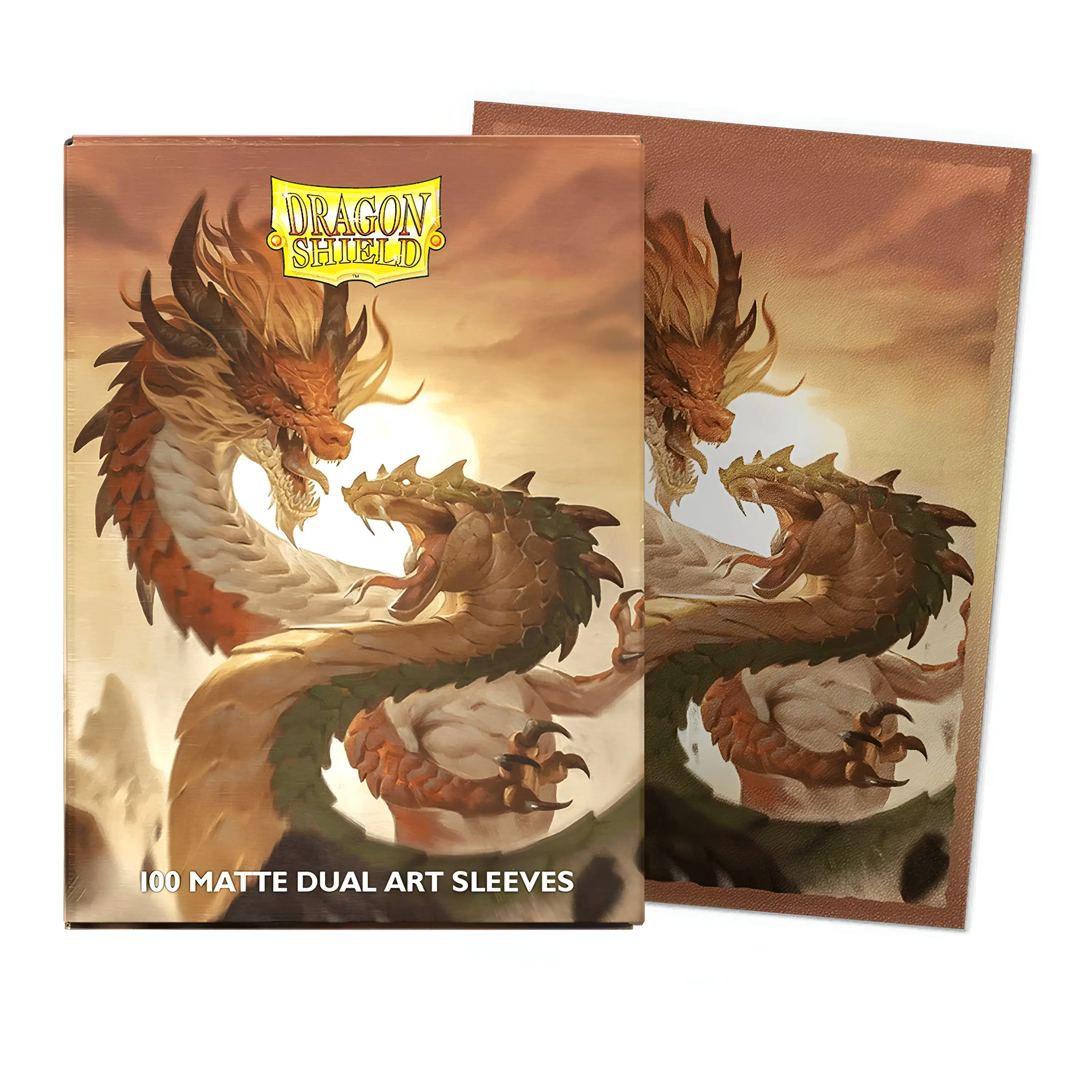 Dragon Shield Wood Snake 2025 Matte Dual Art Sleeves – Standard Size (100) 4
