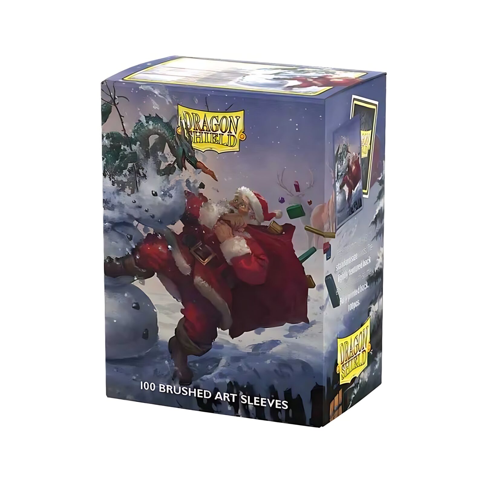Dragon Shield Brushed ART Standard Sleeves : Christmas 2025 (100 ct.) Dragon Shield Brushed ART Standard Sleeves : Christmas 2025 (100 ct.)