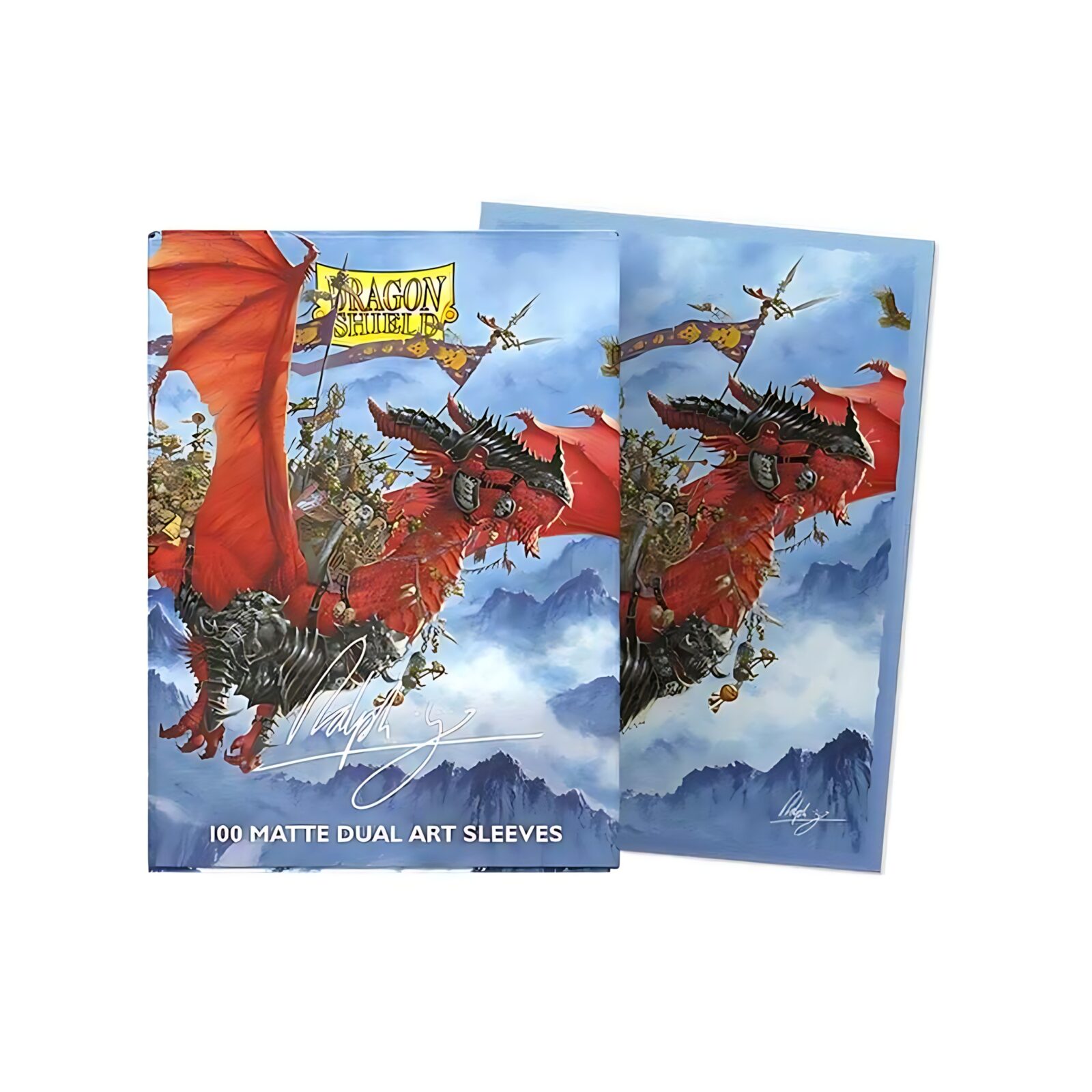 Dragon Shield Matte Dual Standard Sleeves: Signature Series Ralph Horsley The Raid (100 ct.) 17