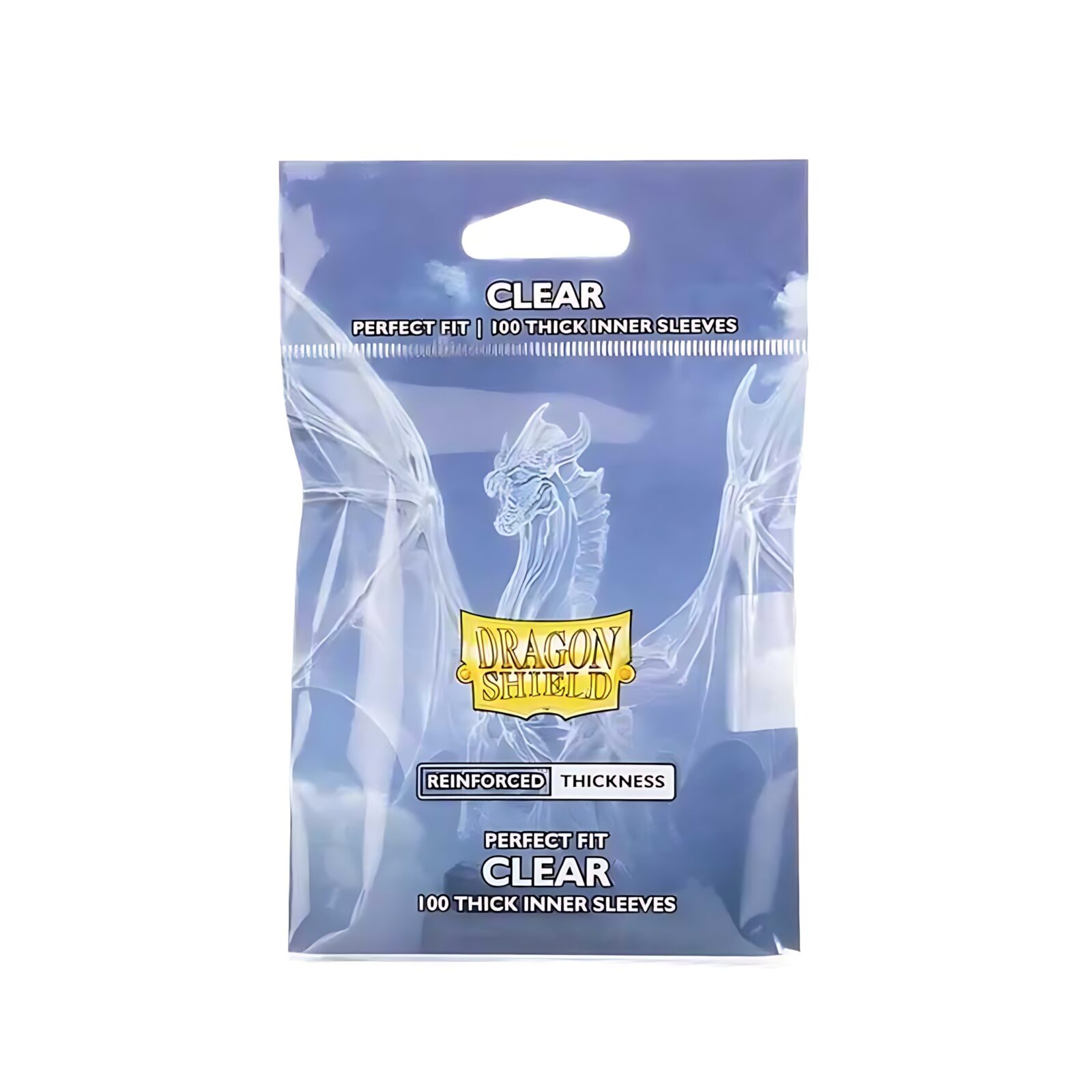 Dragon Shield Perfect Fit Thick Inner Sleeves 100ct – Clear 15 Dragon Shield Perfect Fit Thick Inner Sleeves 100ct – Clear 15